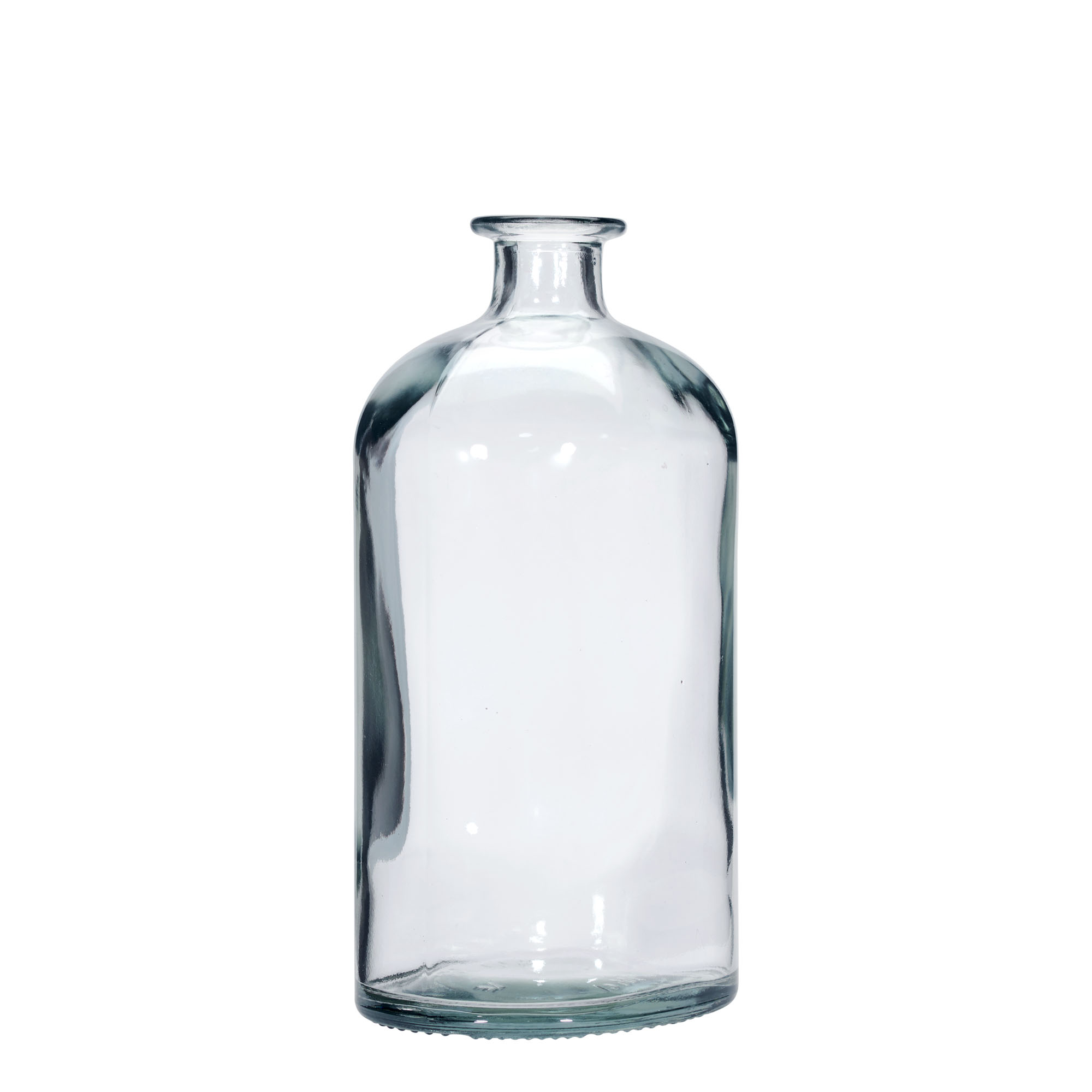 1.000 ml staklena boca 'Dundee', ovalna, grlo: čep 1.000 ml staklena boca 'Dundee', ovalna, grlo: čep