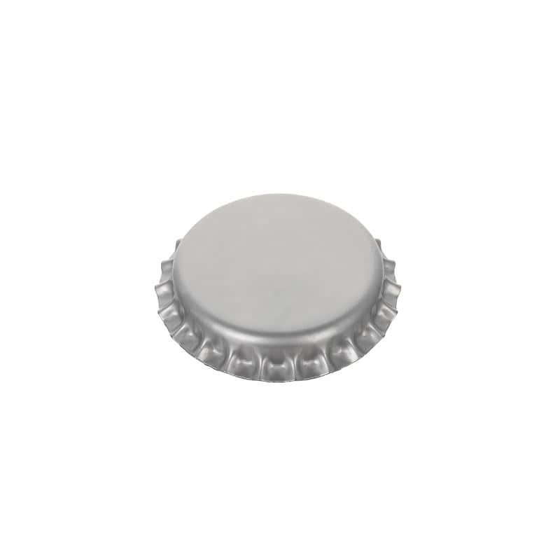 Krunski čep 29 mm, metal, srebrna
