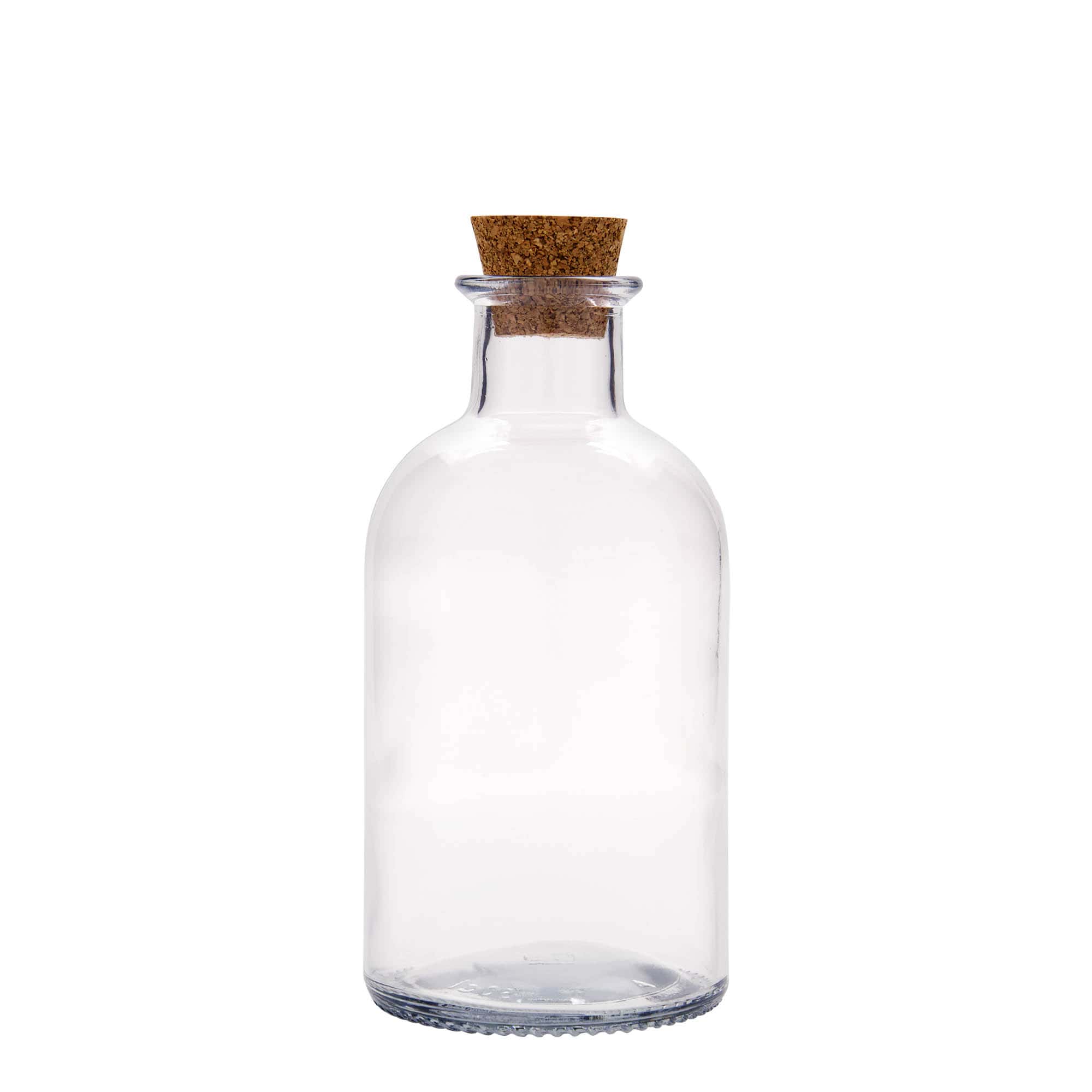 500 ml staklena boca apotekara 'Italia', grlo: pluta