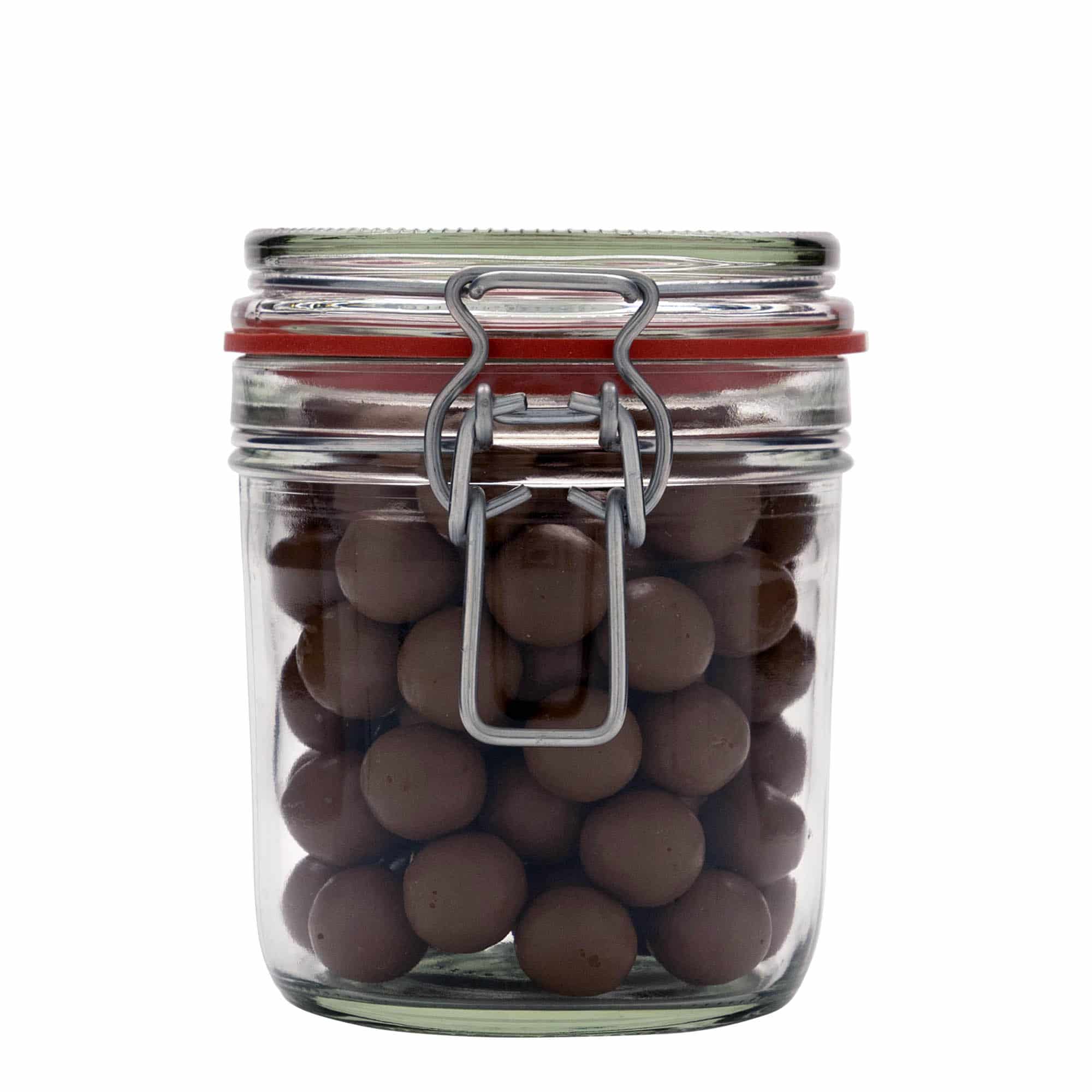 Staklenka sa hermetičkim zatvaračem 530 ml, otvor: Hermetički zatvarač