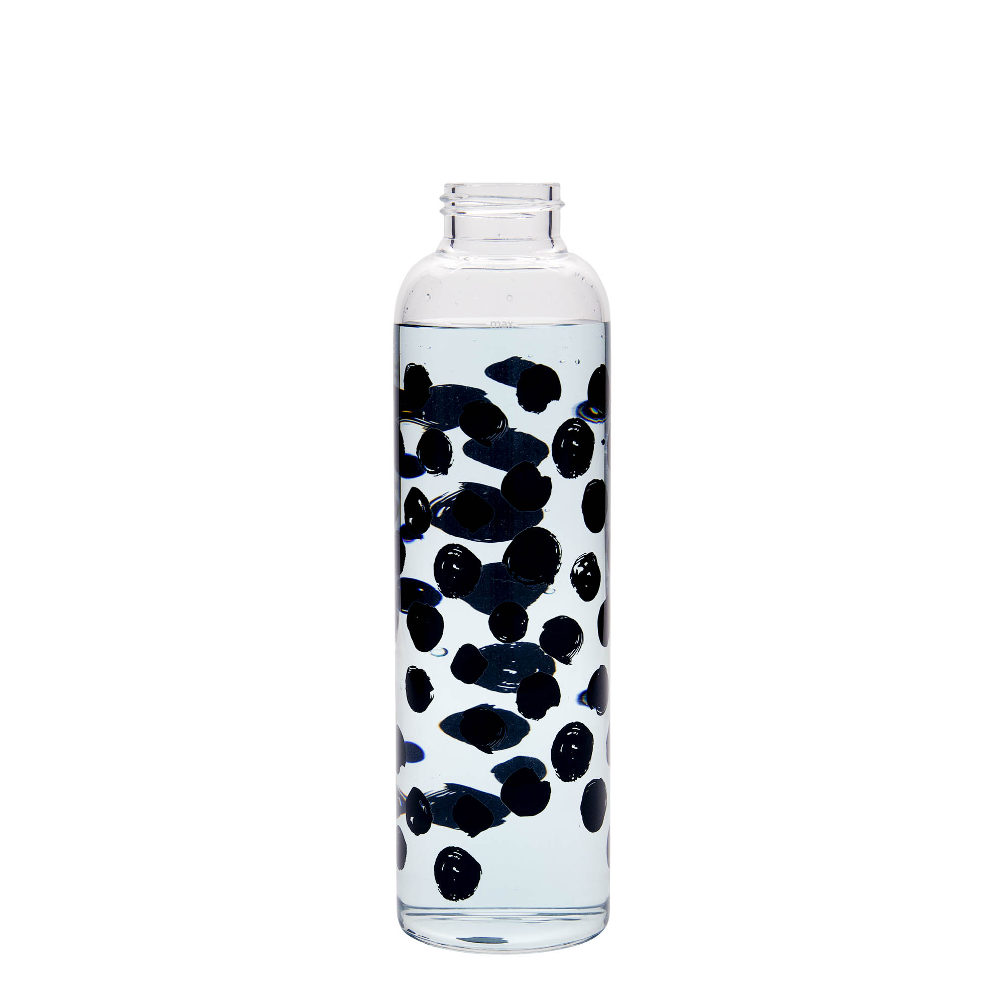 500 ml boca za piće 'Perseus - Crne tačke', otvor: navojni zatvarač