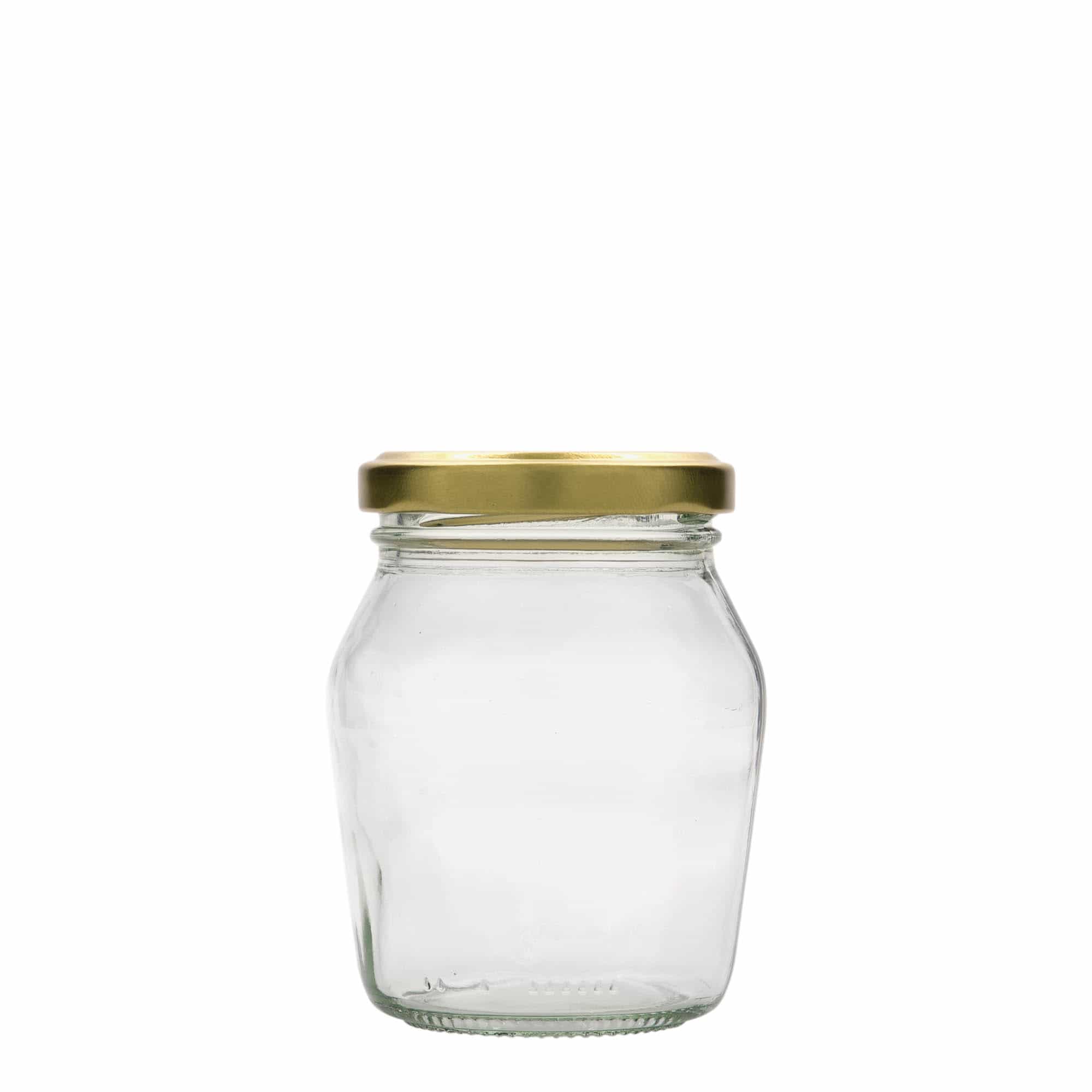 Široka okrugla staklenka 180 ml, otvor: Twist-Off (TO 58)