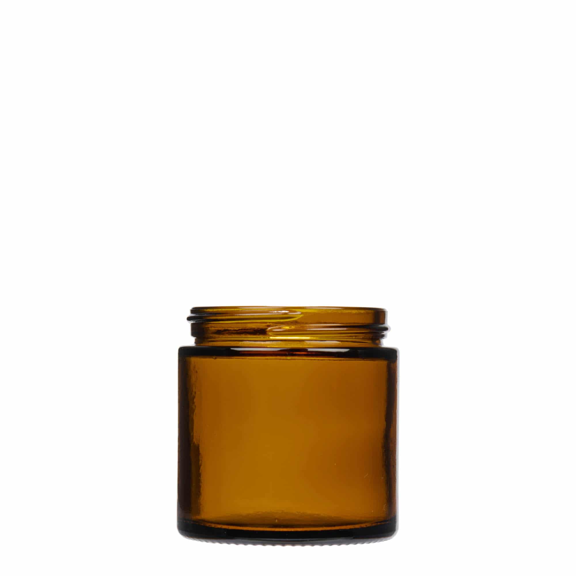 Teglica 120 ml 'Brown Line', staklo, smeđa, otvor: Navojni zatvarač Teglica 120 ml 'Brown Line', staklo, smeđa, otvor: Navojni zatvarač