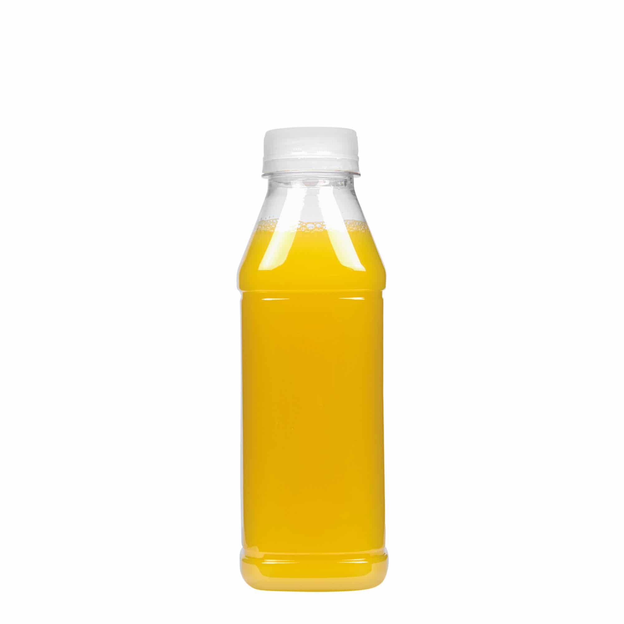500 ml PET-boca 'Milk and Juice Carré', kvadratna, plastika, grlo: 38 mm