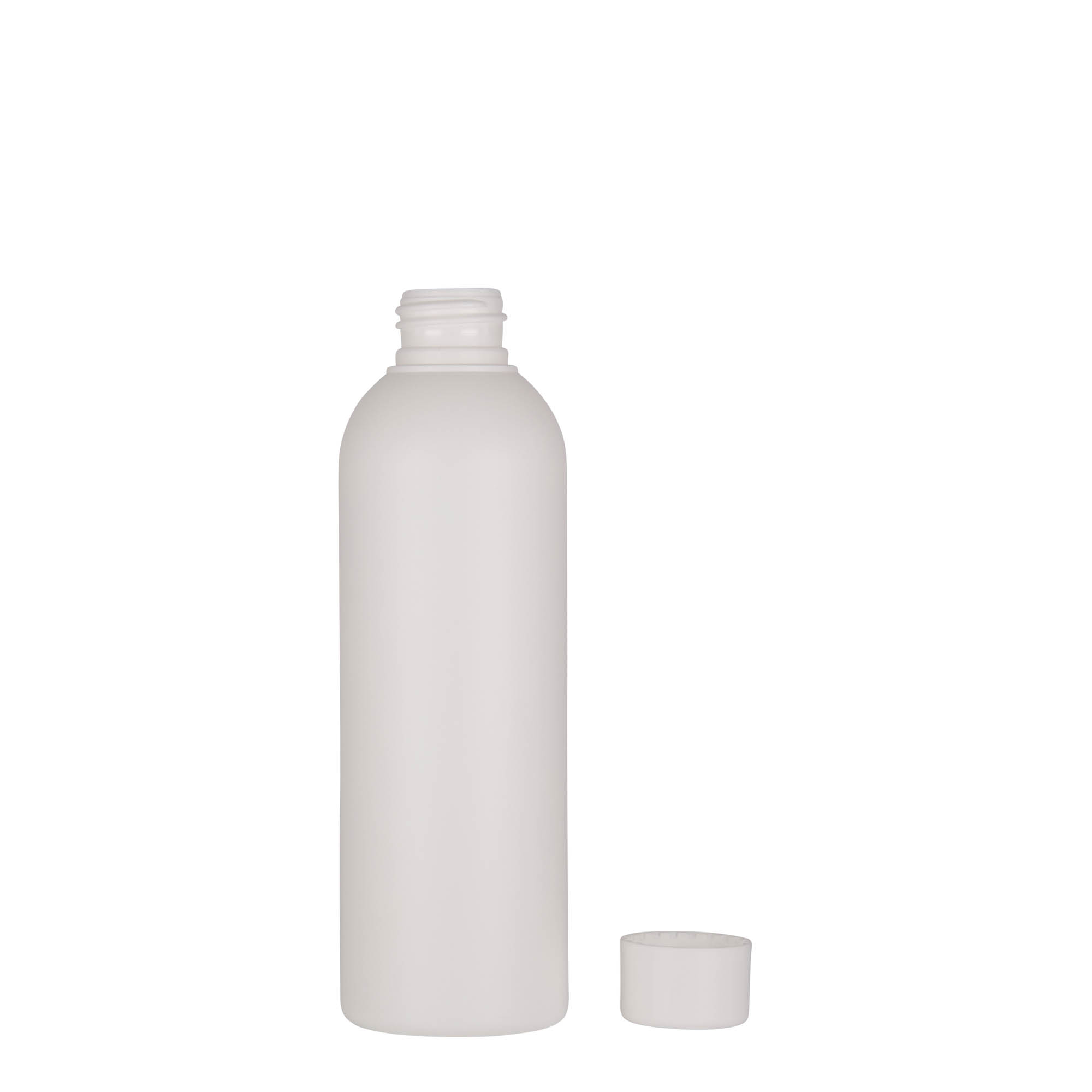 200 ml plastična boca 'Tuffy', HDPE, bijela, grlo: 24/410