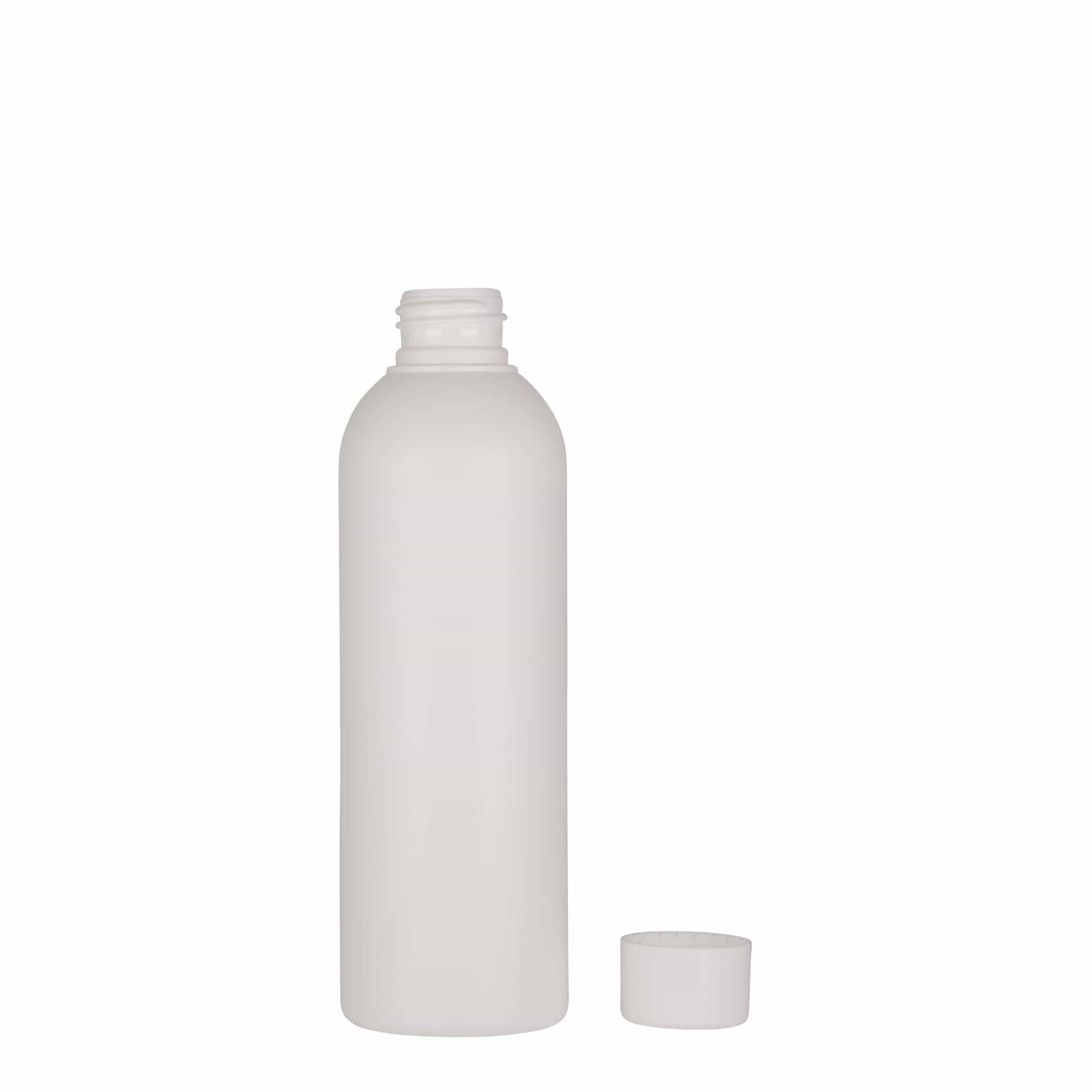 200 ml plastična boca 'Tuffy', HDPE, bijela, grlo: 24/410