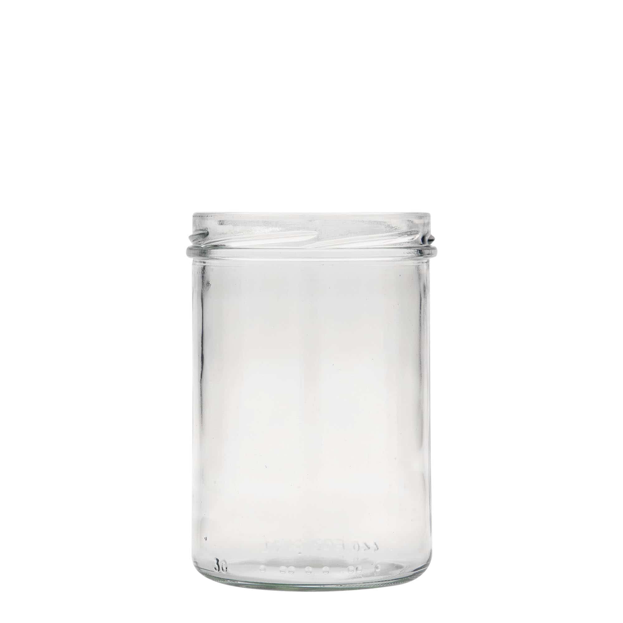 Visoka staklenka sa poklopcem 440 ml, otvor: Twist-Off (TO 82)