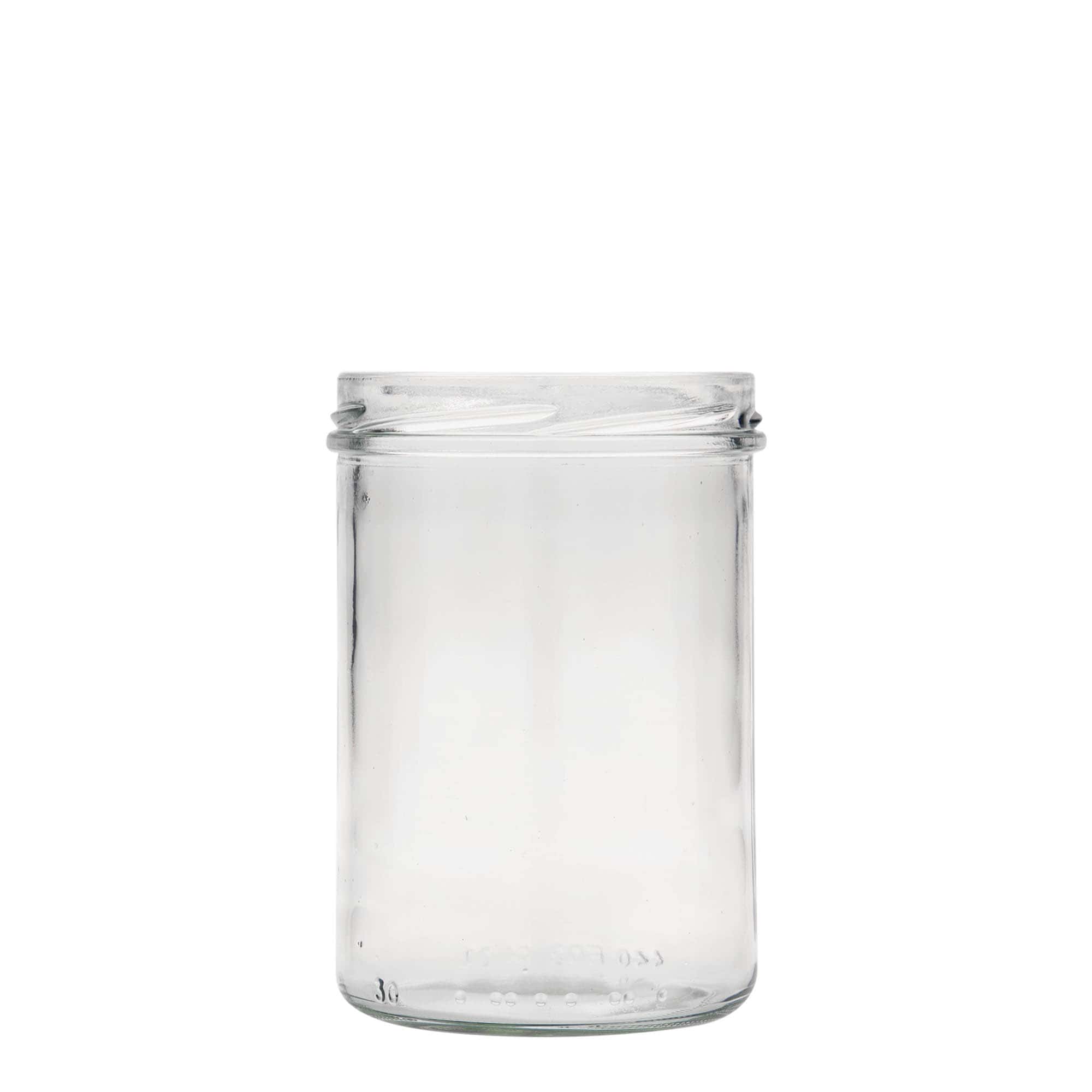 440 ml visoka staklenka sa ravnim dnom, otvor: Twist-Off (TO 82)