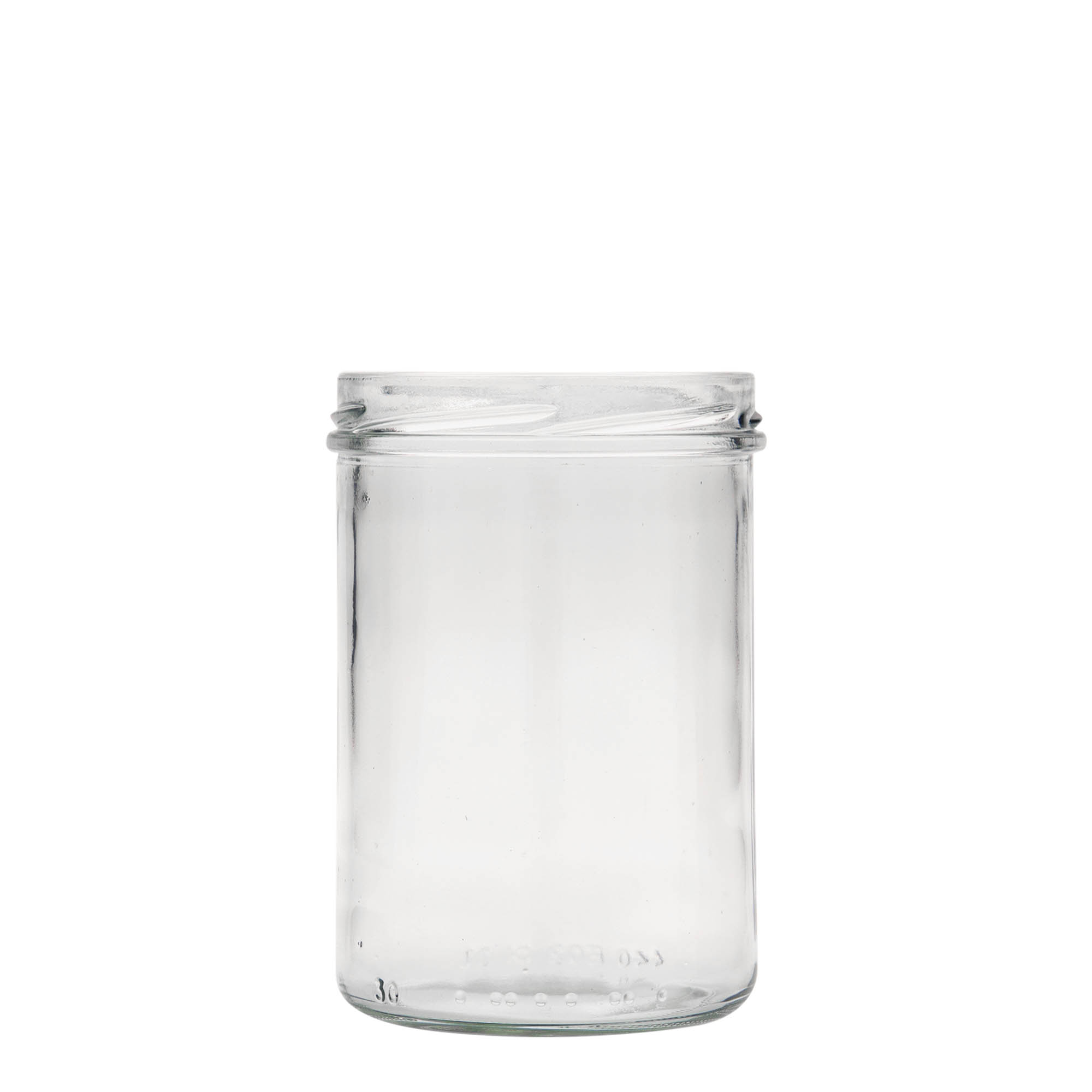 440 ml visoka staklenka sa ravnim dnom, otvor: Twist-Off (TO 82)