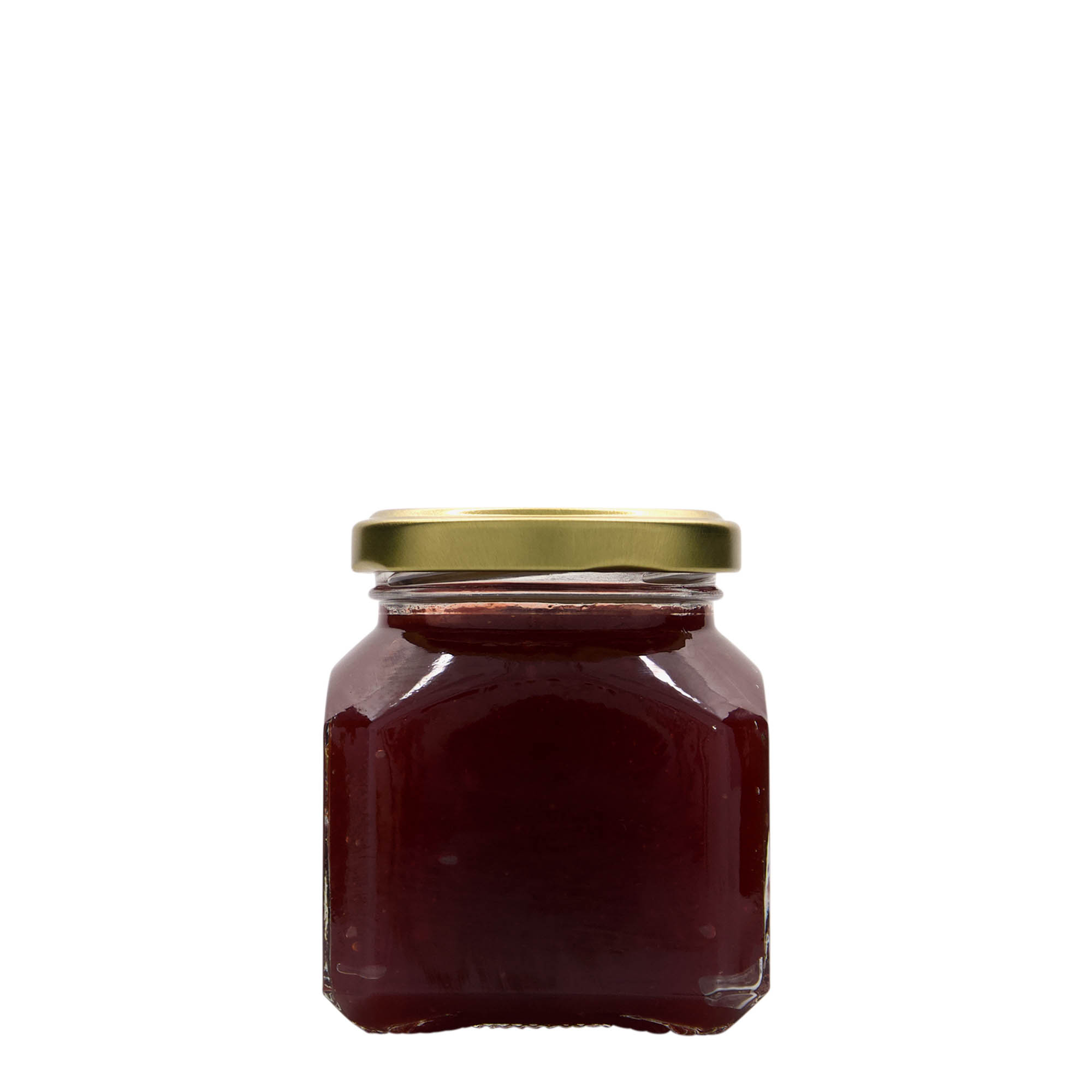 212 ml četvrtasto staklo 'Milano', otvor: Twist-Off (TO 58)