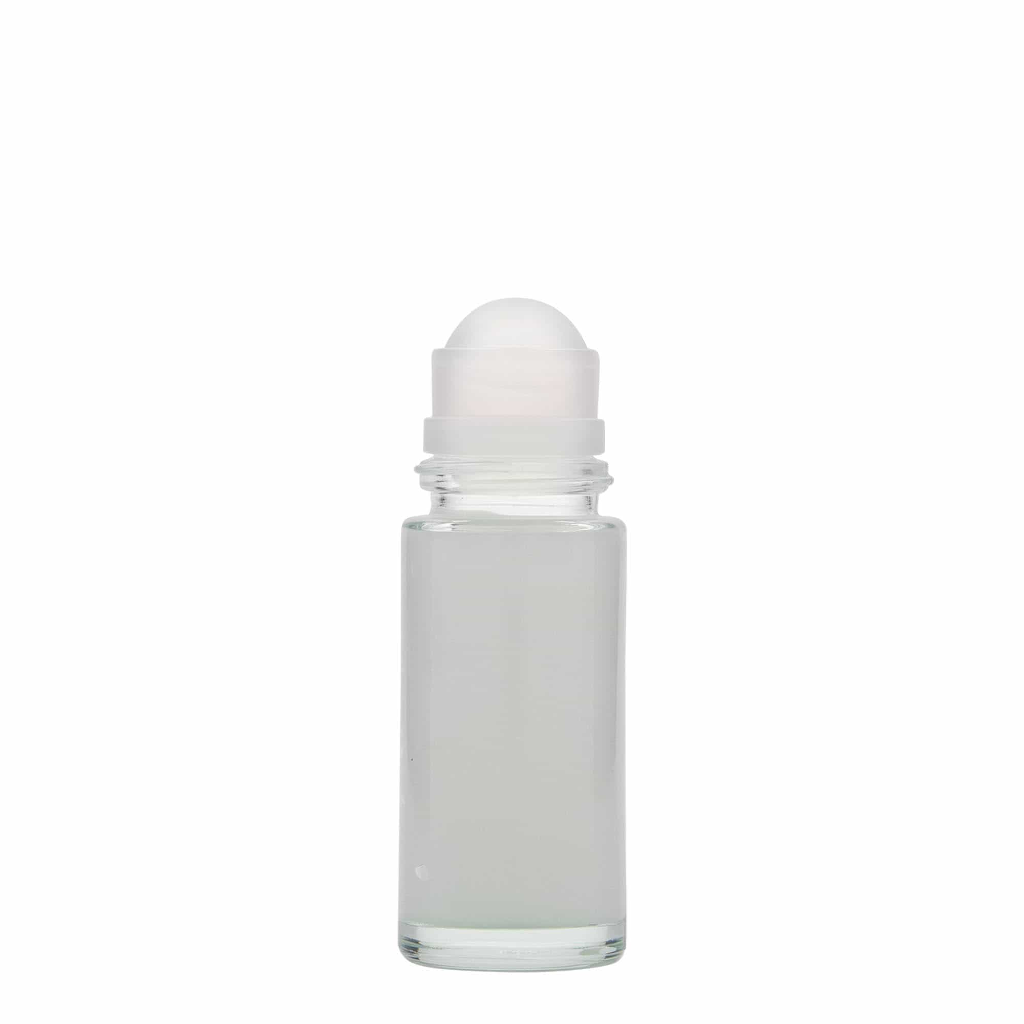 50 ml roll-on boca, staklo, otvor: navojni poklopac