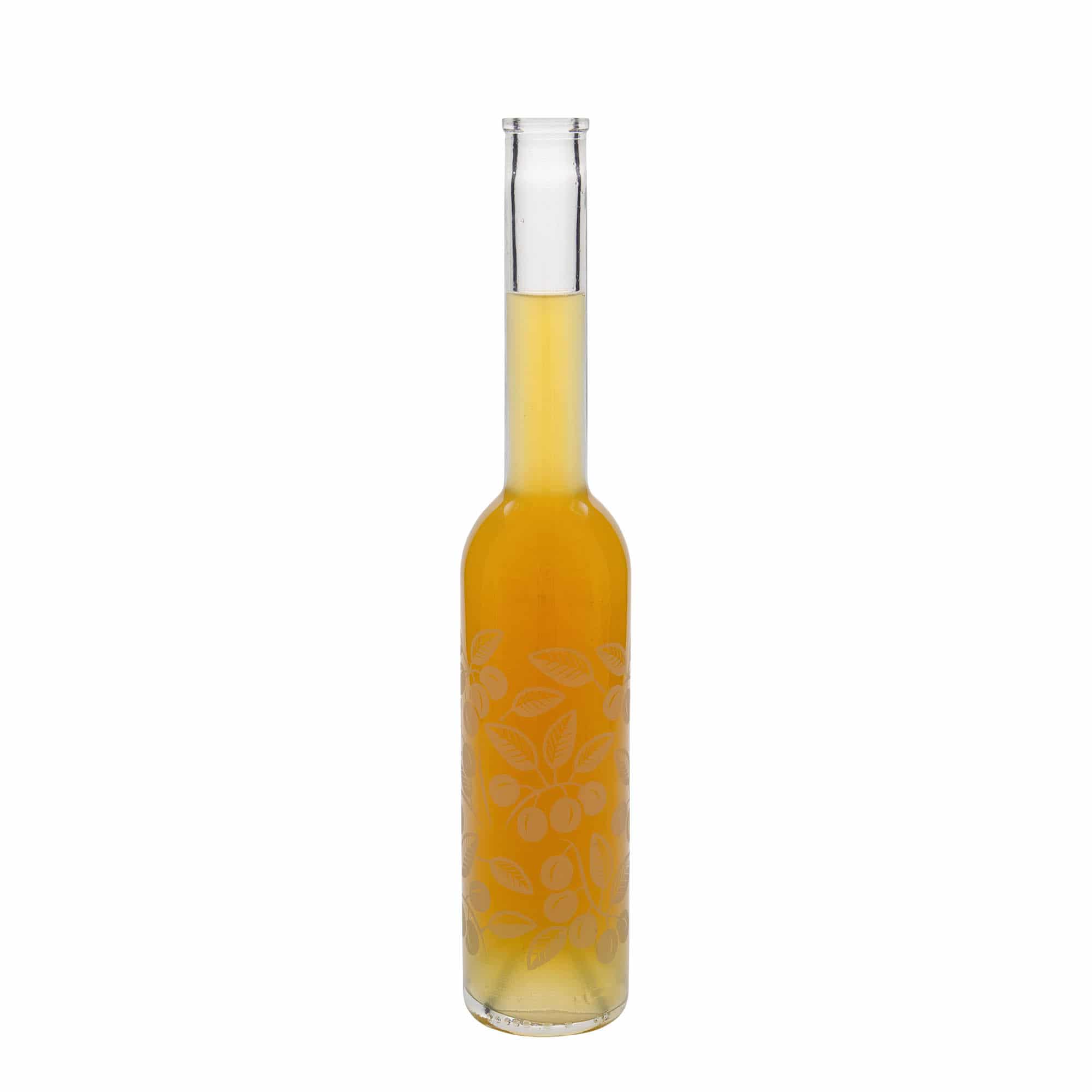 350 ml staklena boca 'Opera', motiv: šljive mirabelle, grlo: čep