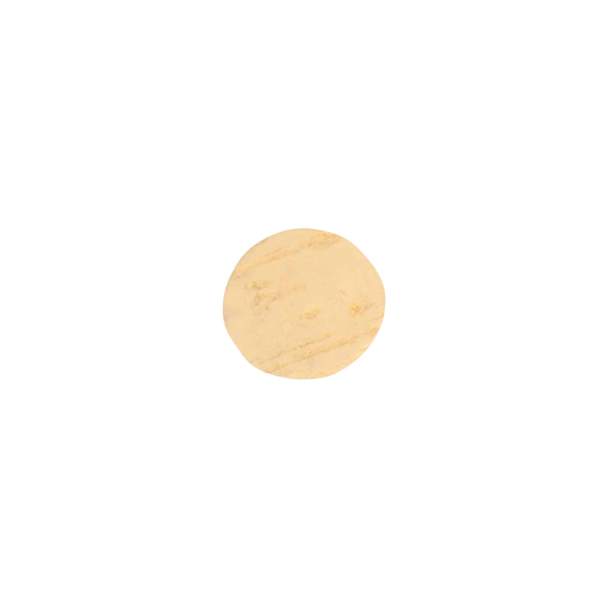 Špicasto pluto 14-17 x 22, prešano pluto, bež, za otvor: Pluto