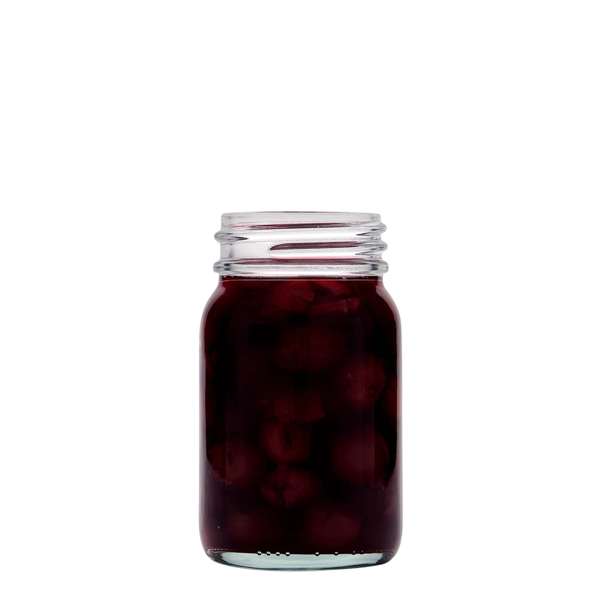 Staklenka sa širokim vratom 200 ml, otvor: DIN 55
