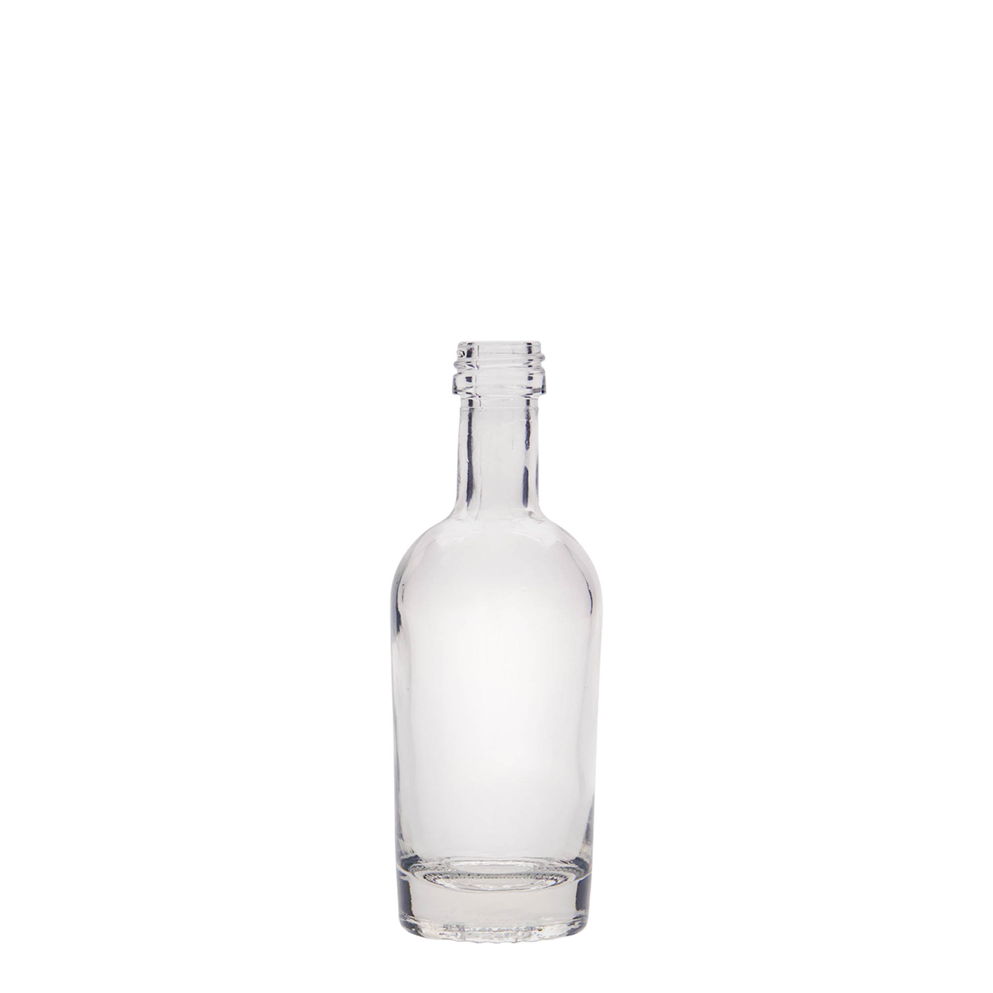 50 ml staklena bočica „Pepe“, grlo: PP 18