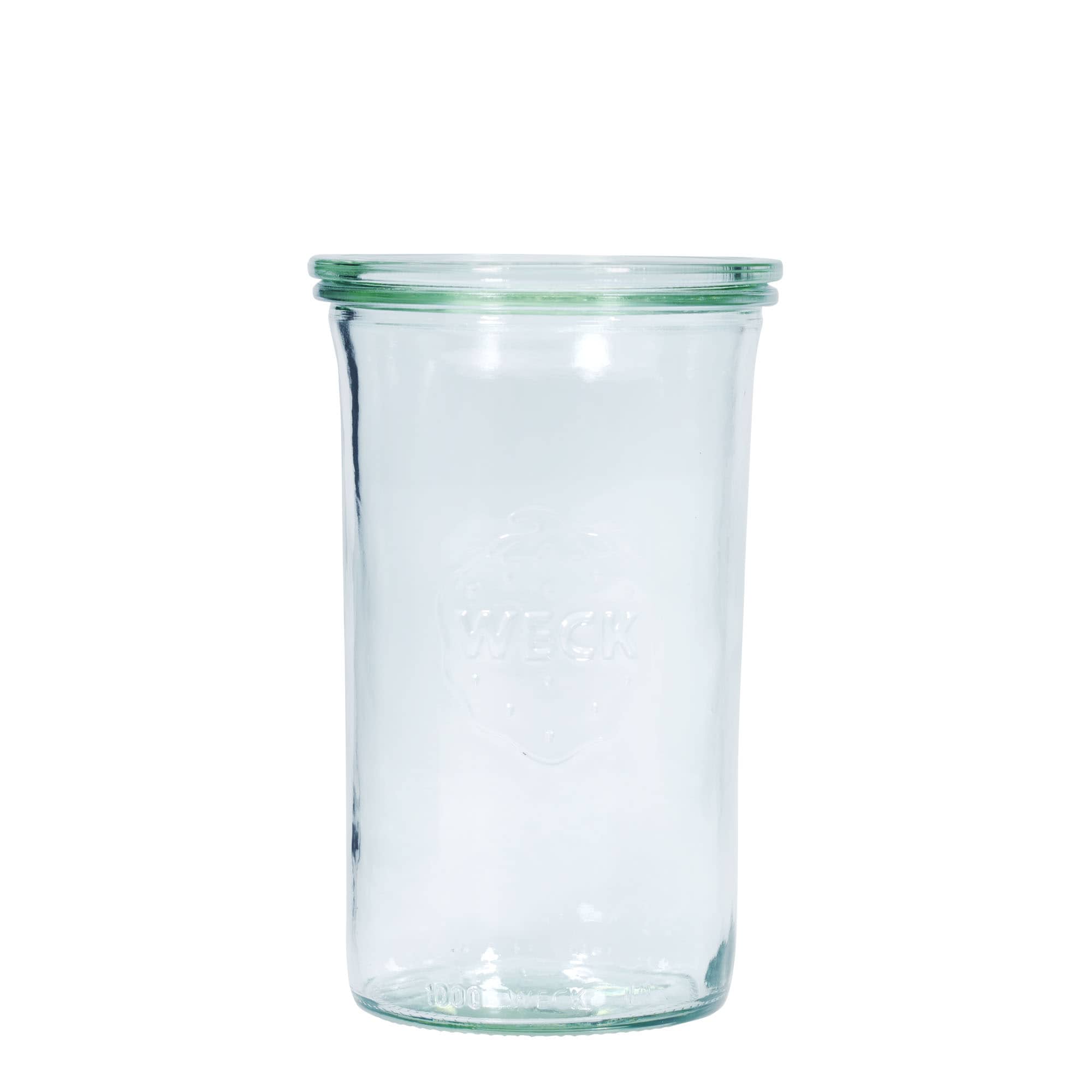 WECK staklenka sa poklopcem 1.000 ml, otvor: Okrugli rub