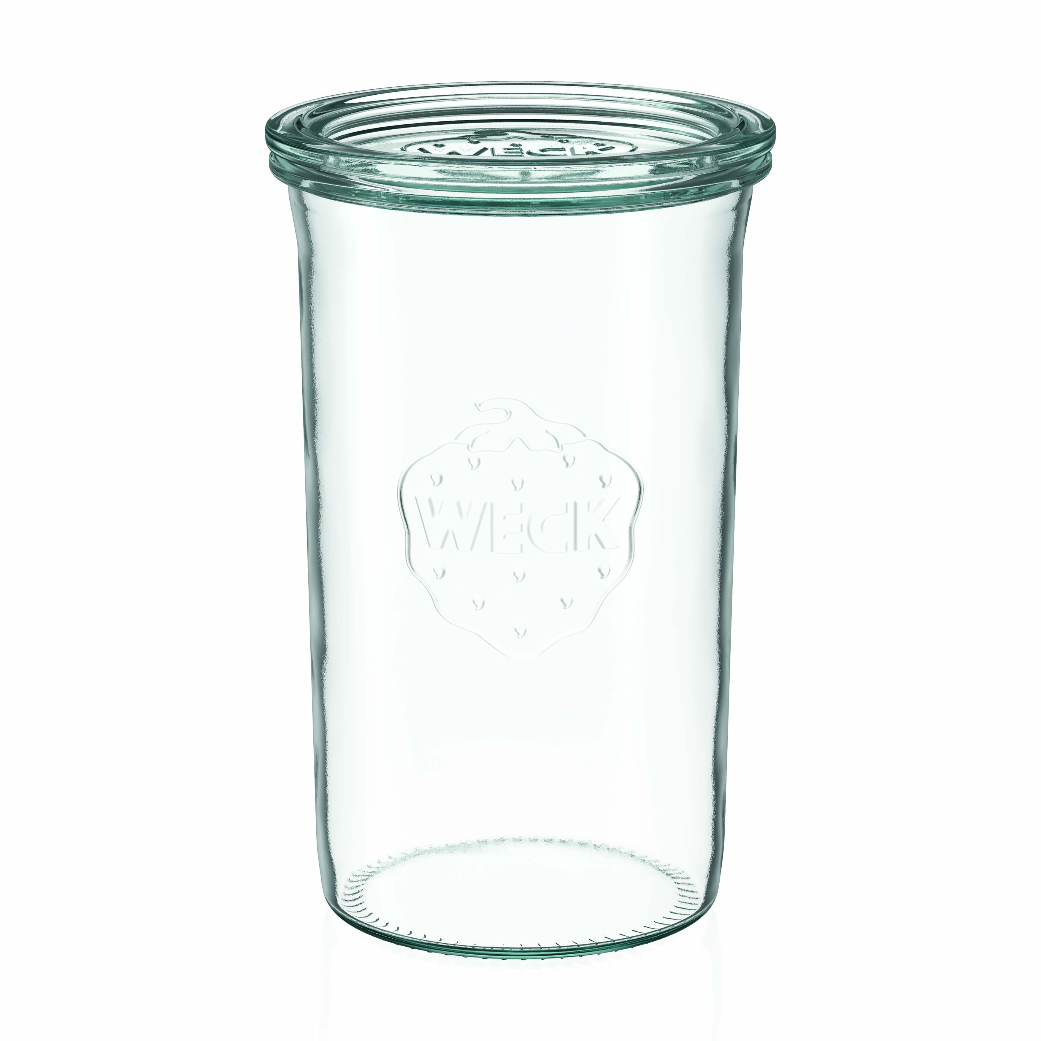 1.000 ml WECK-staklena tegla za okretanje #, grlo: okrugli rub