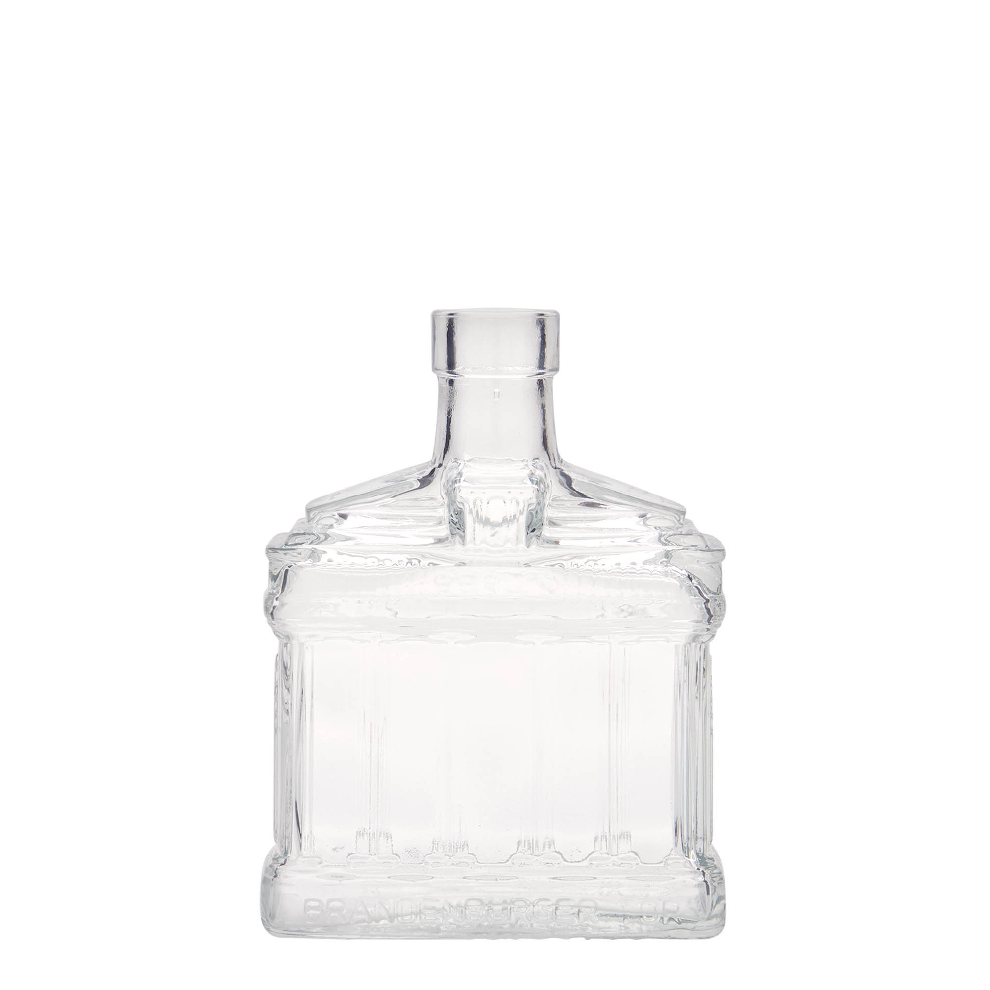 200 ml staklena boca 'Brandenburška kapija', otvor: čep 200 ml staklena boca 'Brandenburška kapija', otvor: čep