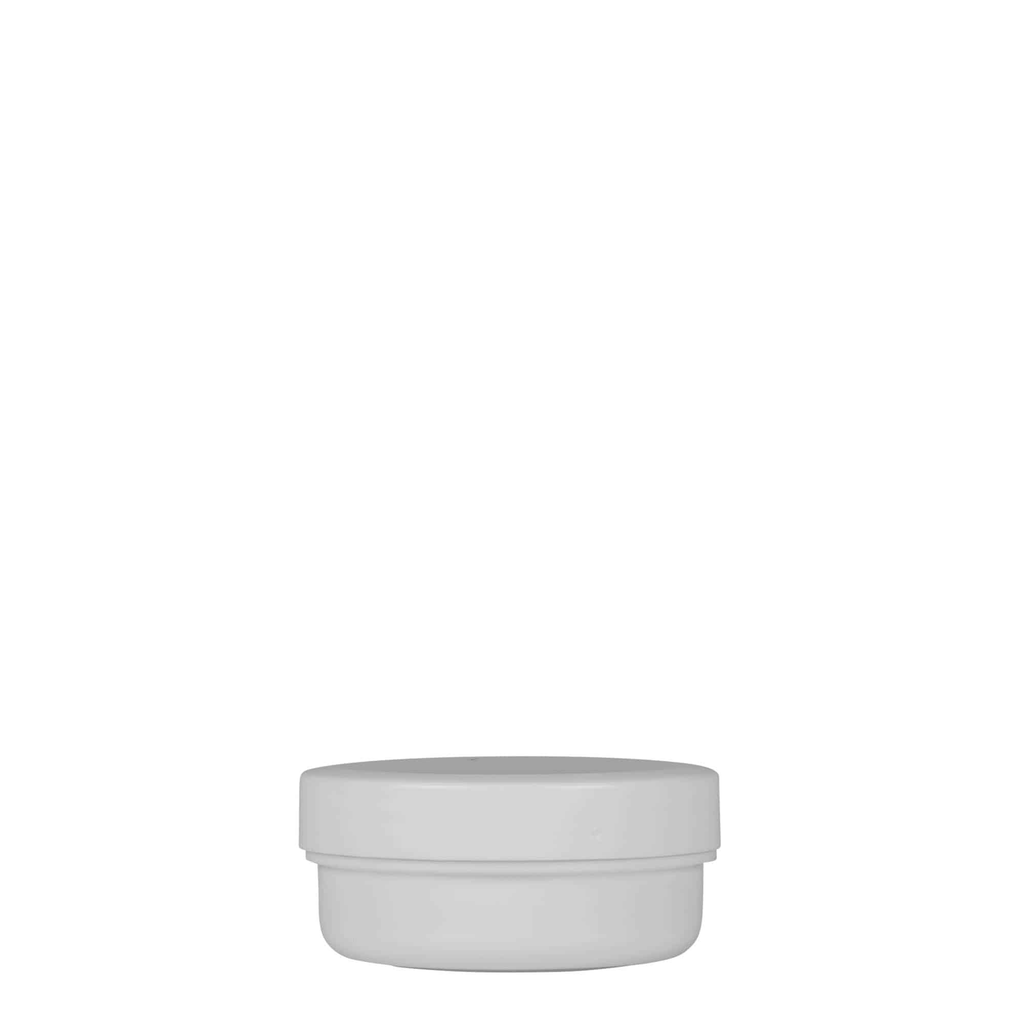 12 ml plastična posuda „White Line“, PP, bijela, otvor: navojni zatvarač