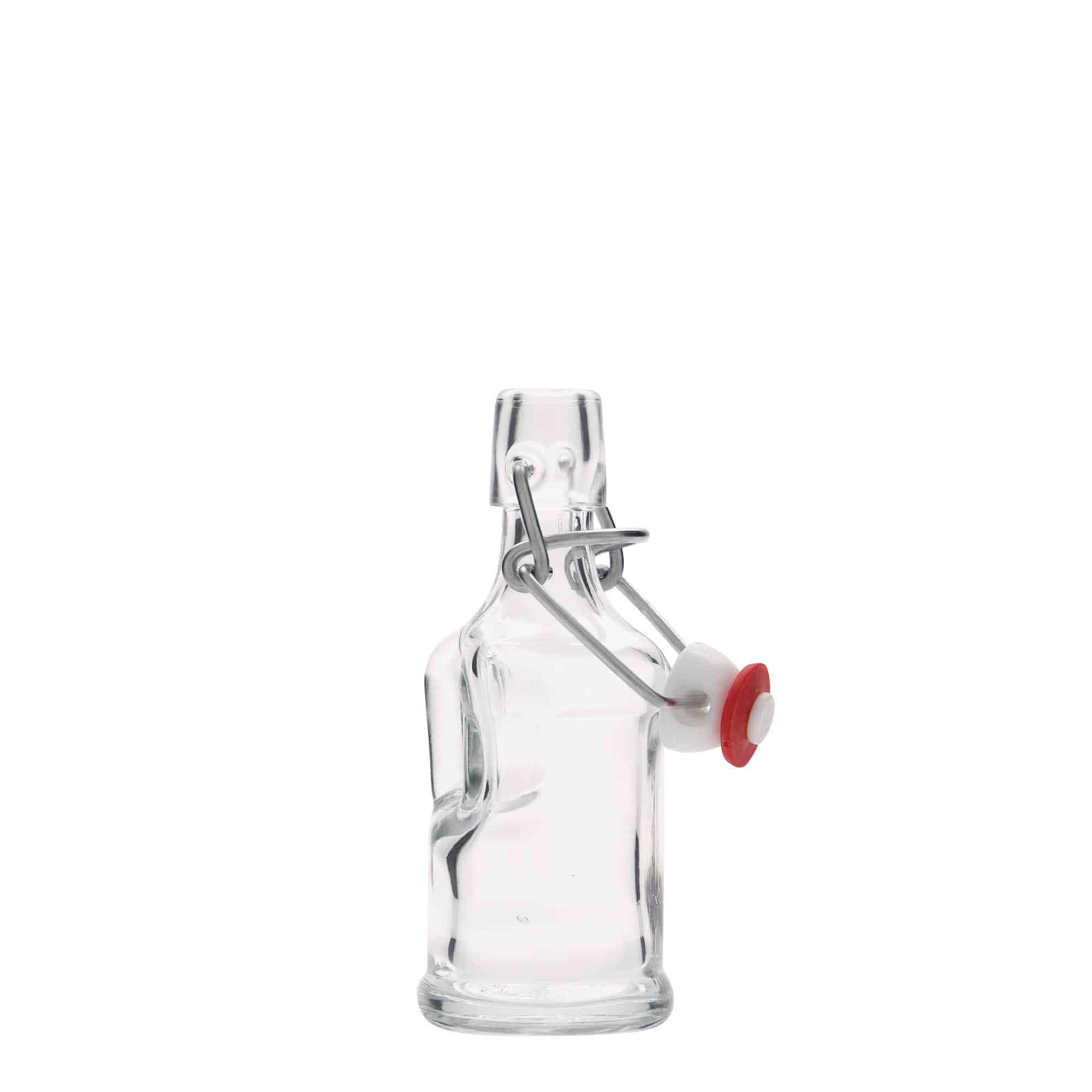 Staklena flaša 40 ml 'Classica', otvor: Zatvarač sa žicom