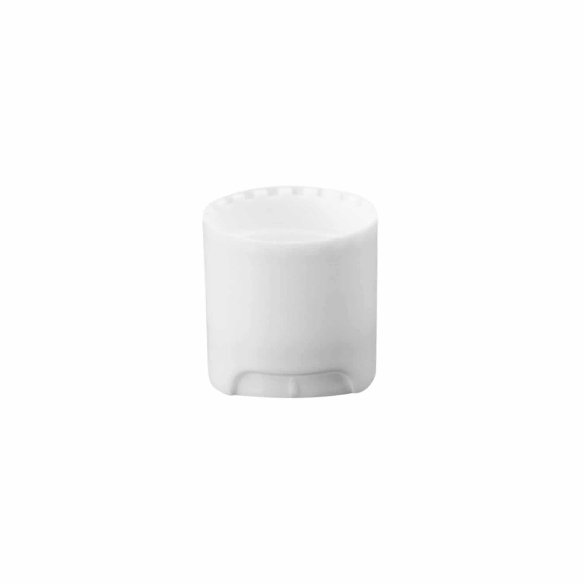 Zavrtni poklopac Disc Top, PP-plastika, bijeli, za grlo: 24/410
