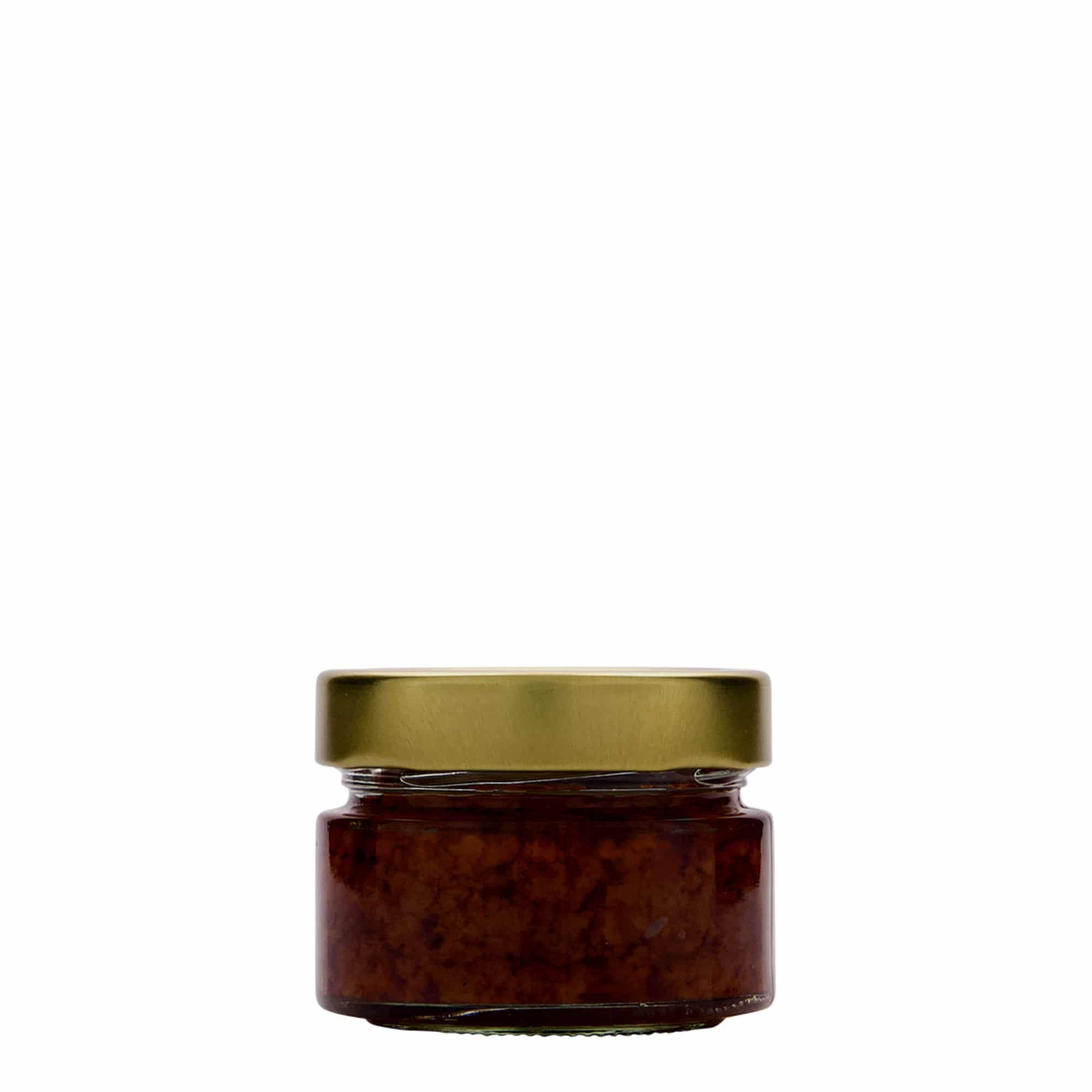 130 ml okrugla staklena posuda 'Aurora', otvor: Deep-Twist-Off (DTO 66)