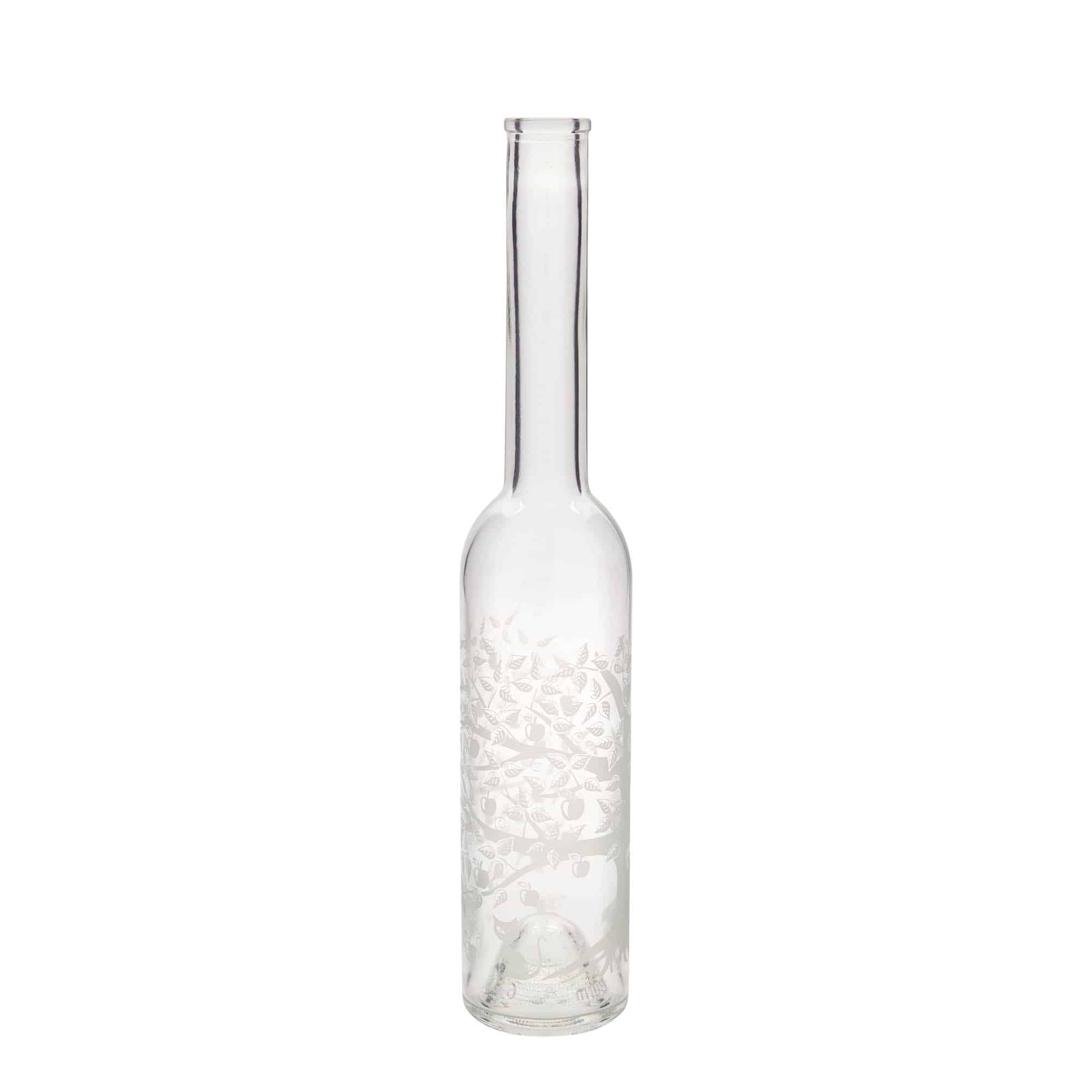 350 ml staklena boca 'Opera', motiv: jabuka, grlo: plutanje