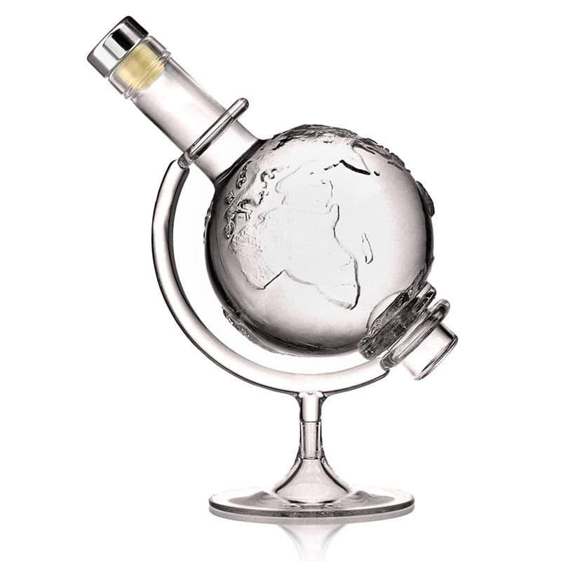 Staklena flaša 500 ml 'Globus', otvor: Pluto Staklena flaša 500 ml 'Globus', otvor: Pluto