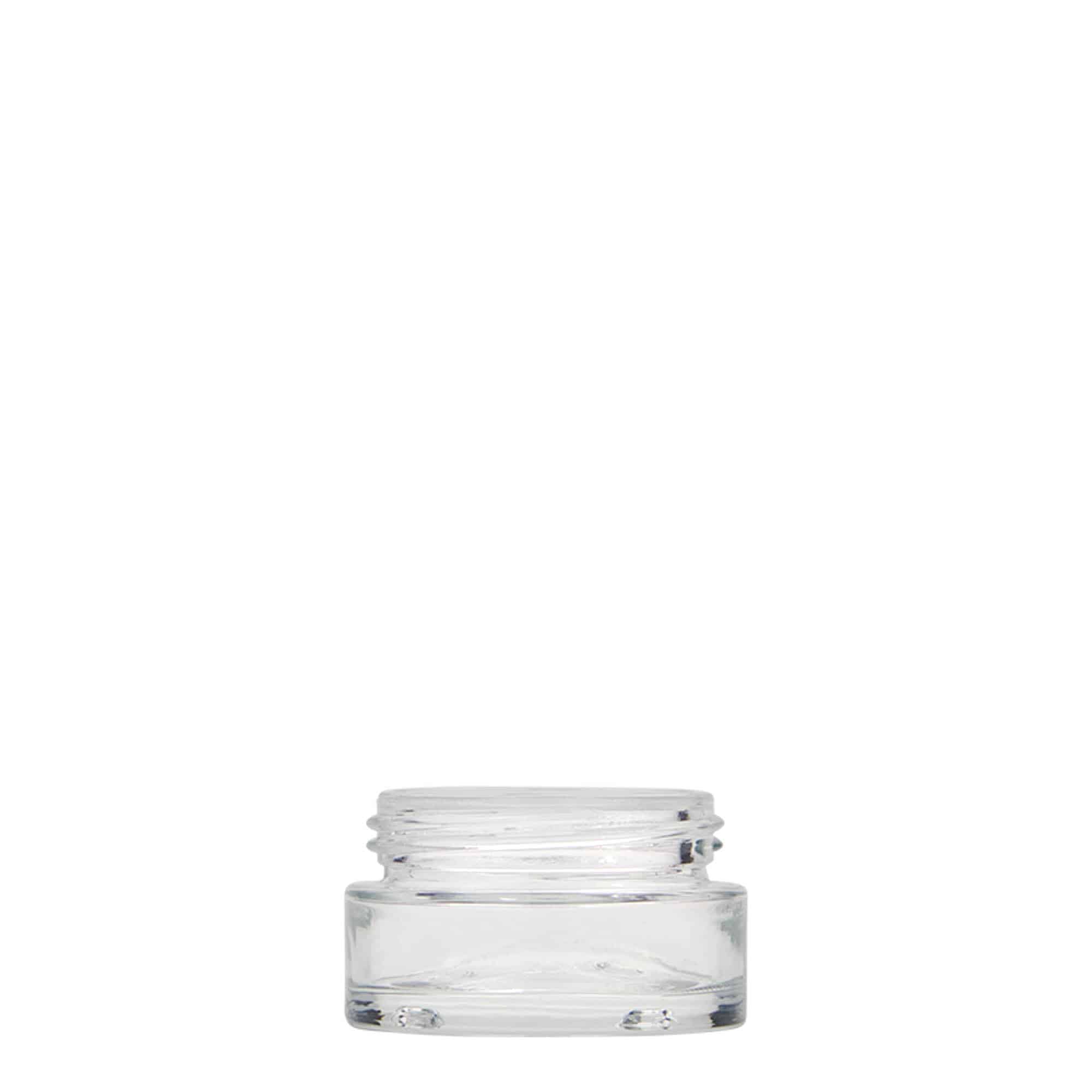 15 ml tegla 'Clear Edition', staklo, otvor: navojni poklopac