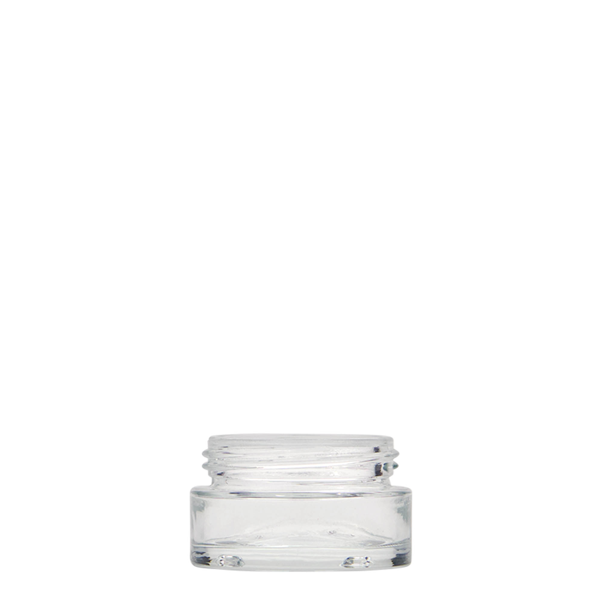 15 ml tegla „Clear Edition“, staklo, otvor: navojni poklopac