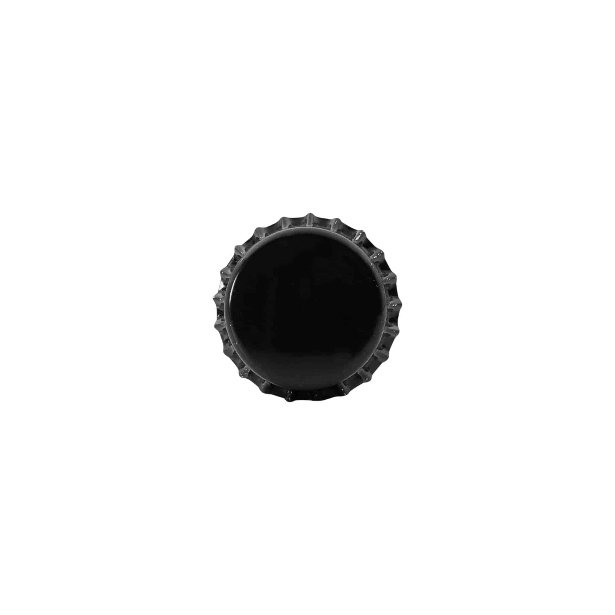 Krunski čep 26 mm, metal, crna
