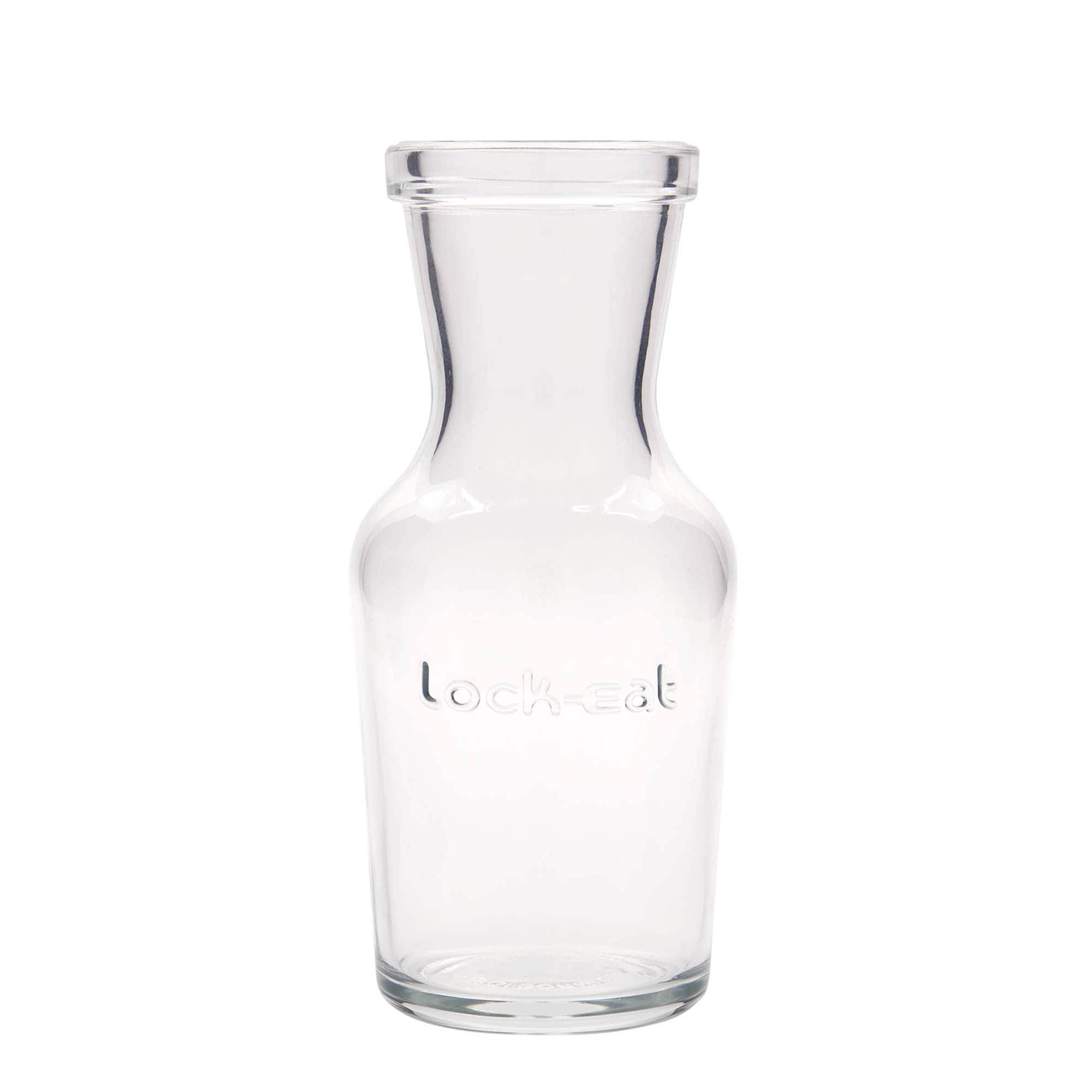 500 ml staklena karafa 'Lock-Eat', otvor: zatvarač sa žičanim kopčom