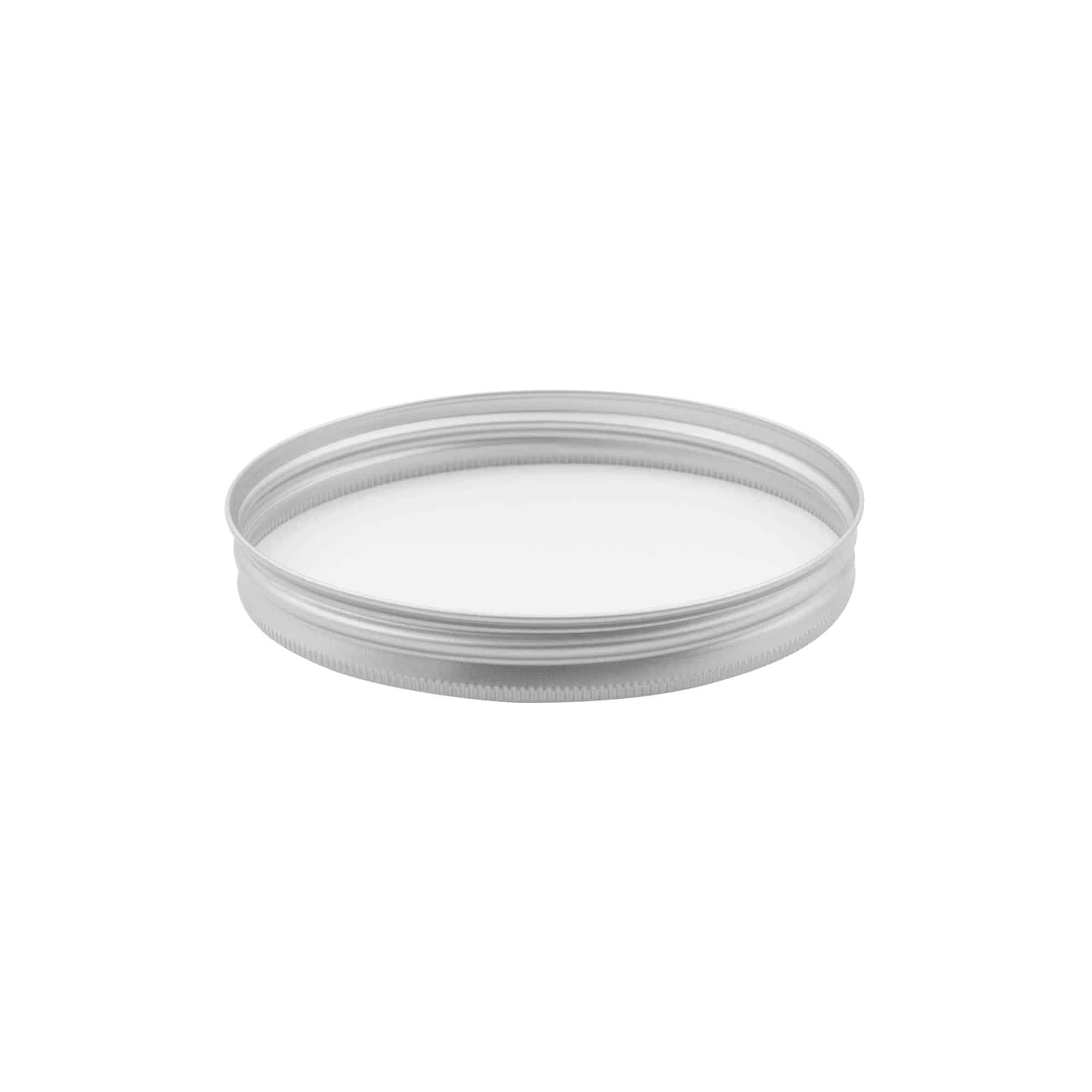 Navojni zatvarač, aluminijum, srebrna, za otvor: GPI 100/400