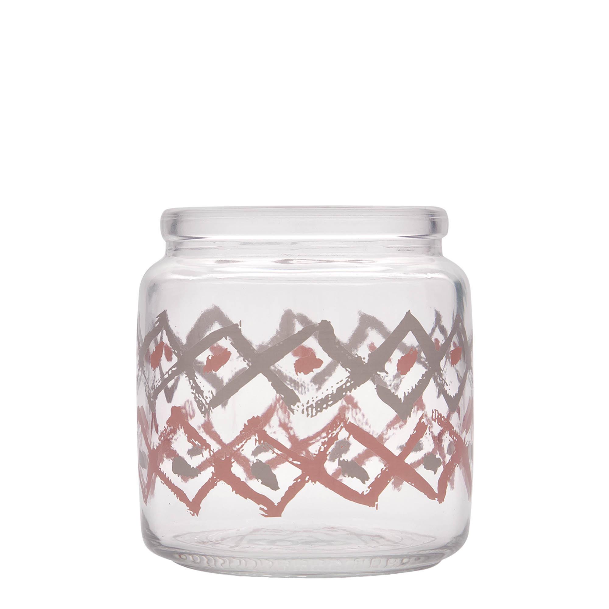 Staklenka sa plutom 750 ml 'Giara', motiv: Manolibera rosa, otvor: Pluto Staklenka sa plutom 750 ml 'Giara', motiv: Manolibera rosa, otvor: Pluto