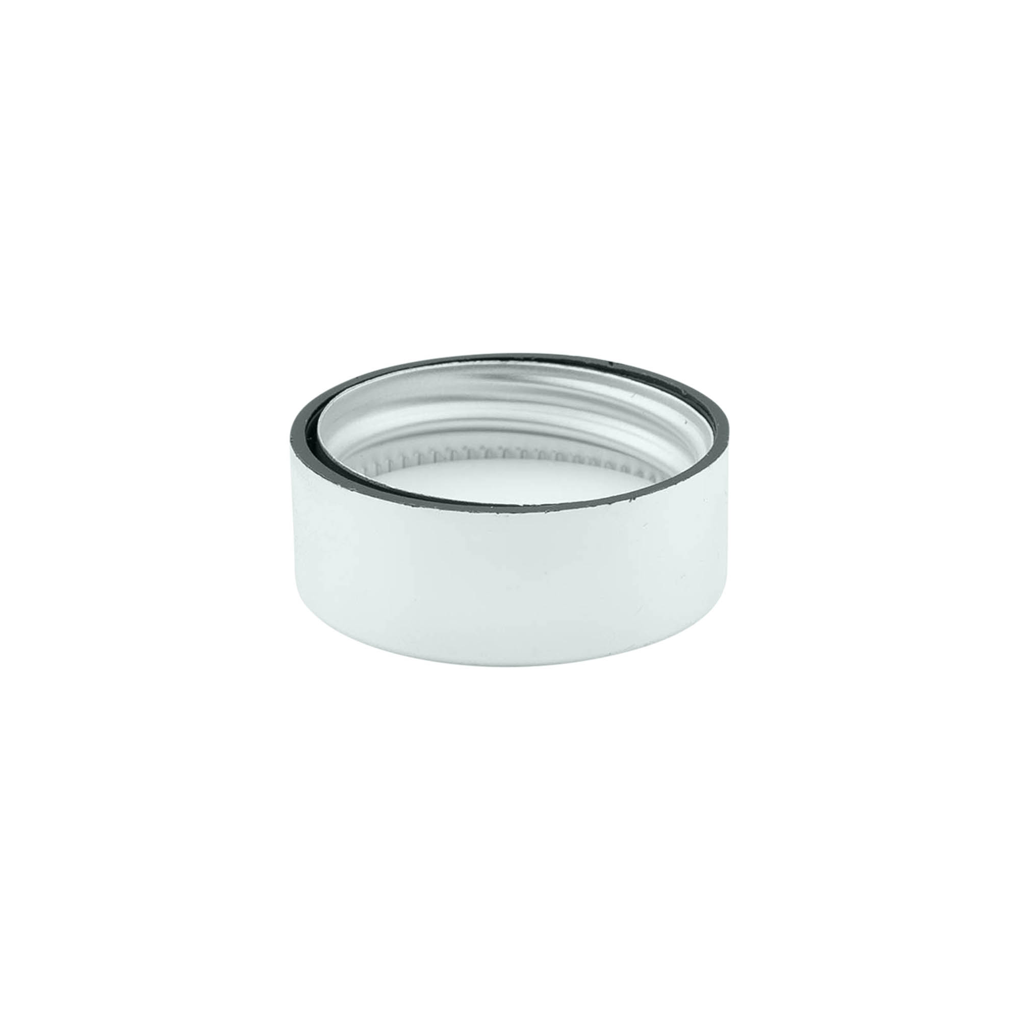 Navojni zatvarač, ABS plastika, srebrna, za otvor: GPI 33/400