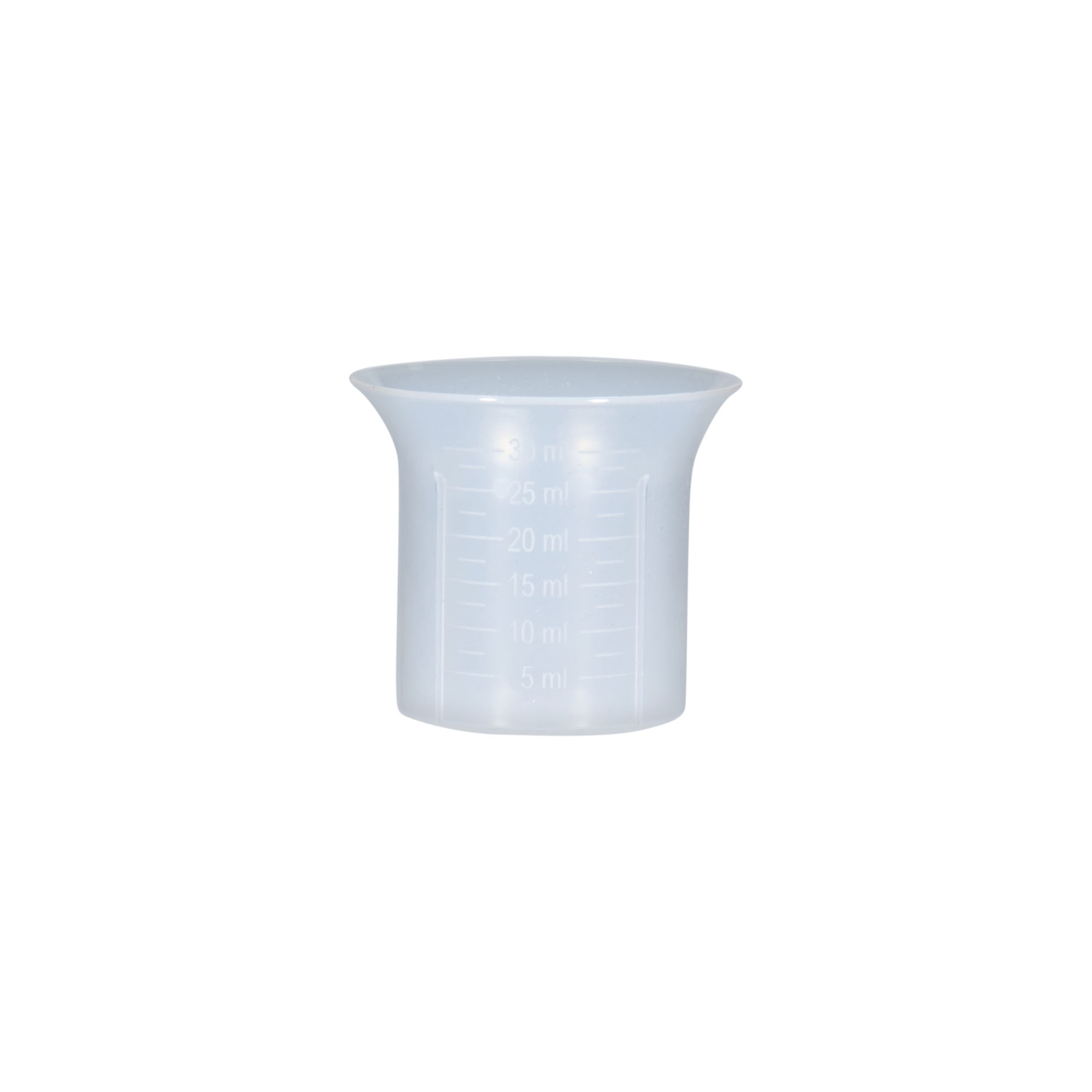 Mjerna čaša 5-30 ml, PP plastika Mjerna čaša 5-30 ml, PP plastika