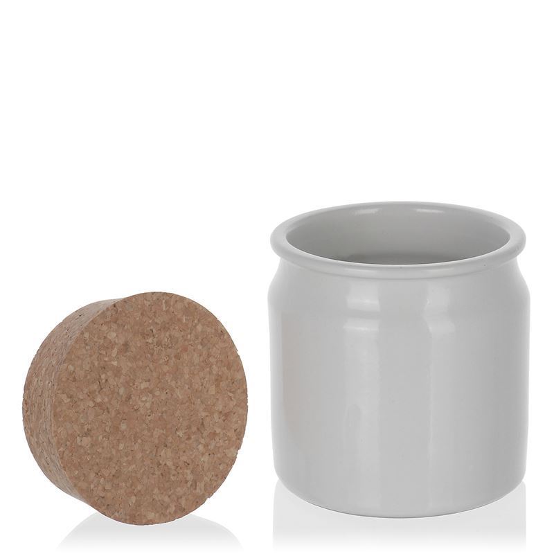 Keramička posuda 160 ml, keramika, bijela, otvor: Pluto