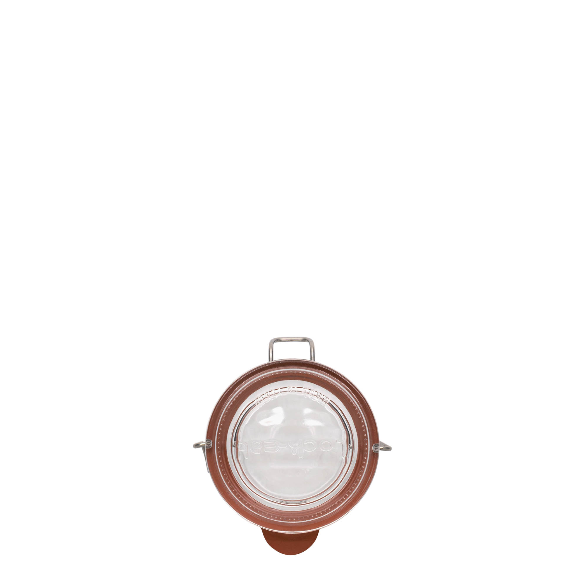 80 ml staklena tegla sa žičanim zatvaračem 'Lock-Eat', otvor: žičani zatvarač