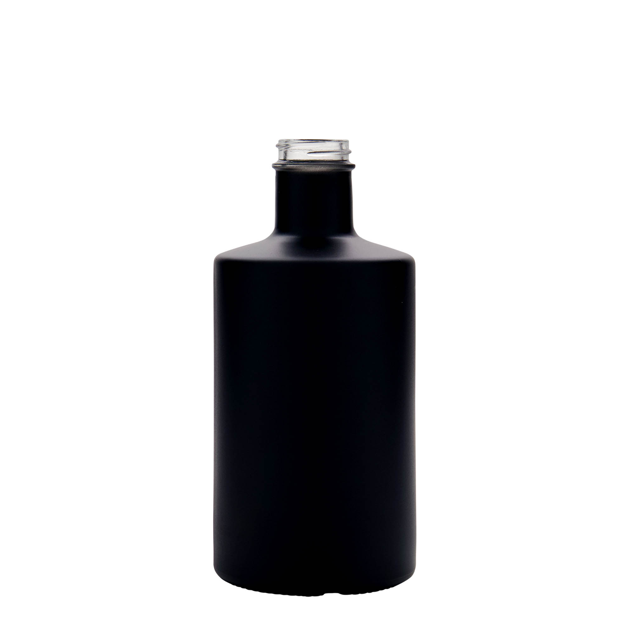 500 ml staklena boca 'Caroline', crna, grlo: GPI 33