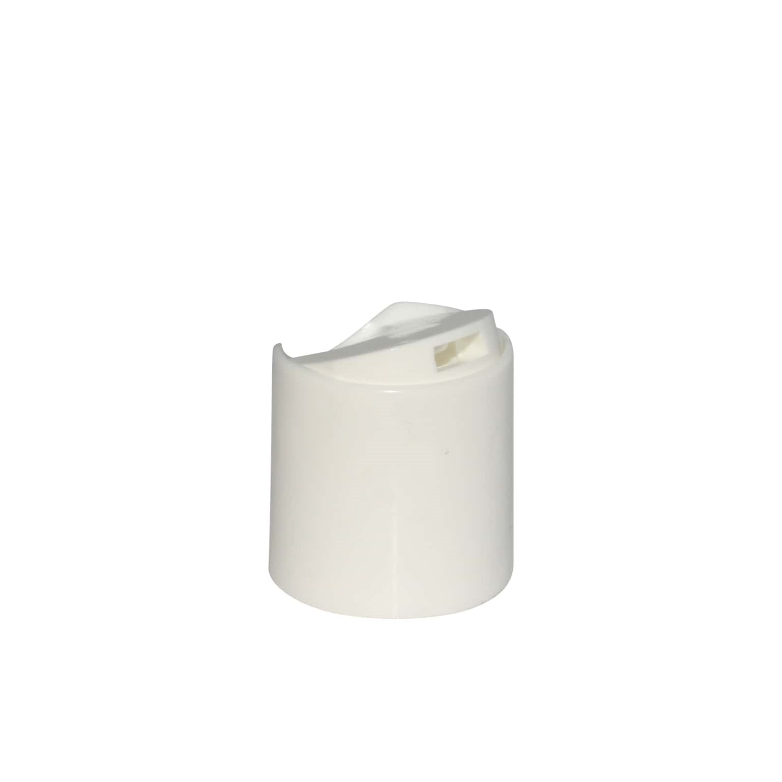 Zatvarač na navoj Disc Top, PP-plastika, bijele boje, za otvor: 20/410 Zatvarač na navoj Disc Top, PP-plastika, bijele boje, za otvor: 20/410
