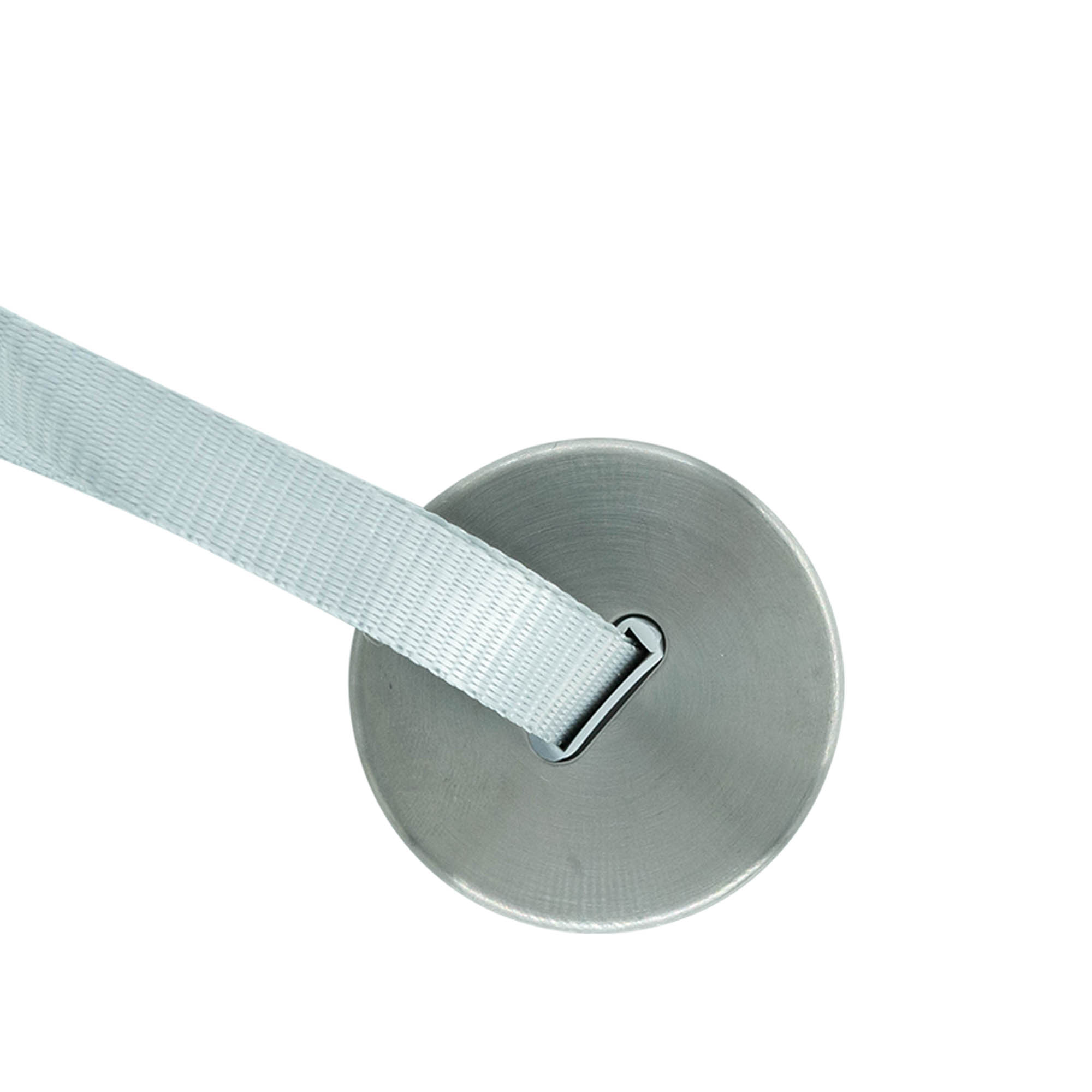 Navojni poklopac 'Perseus' sa trakom, metal, srebrni Navojni poklopac 'Perseus' sa trakom, metal, srebrni