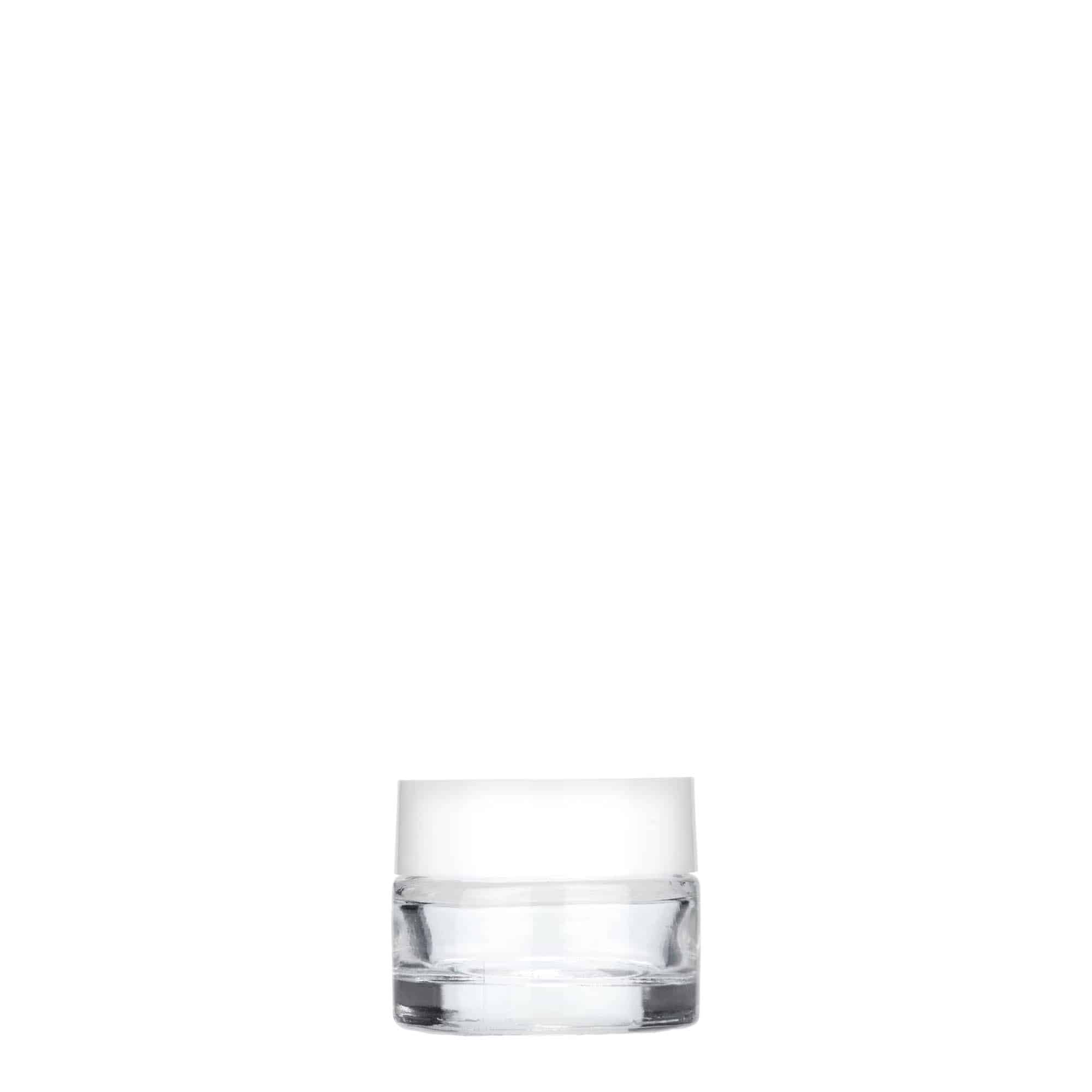 5 ml teglica „Beauty“, staklo, otvor: navojni poklopac