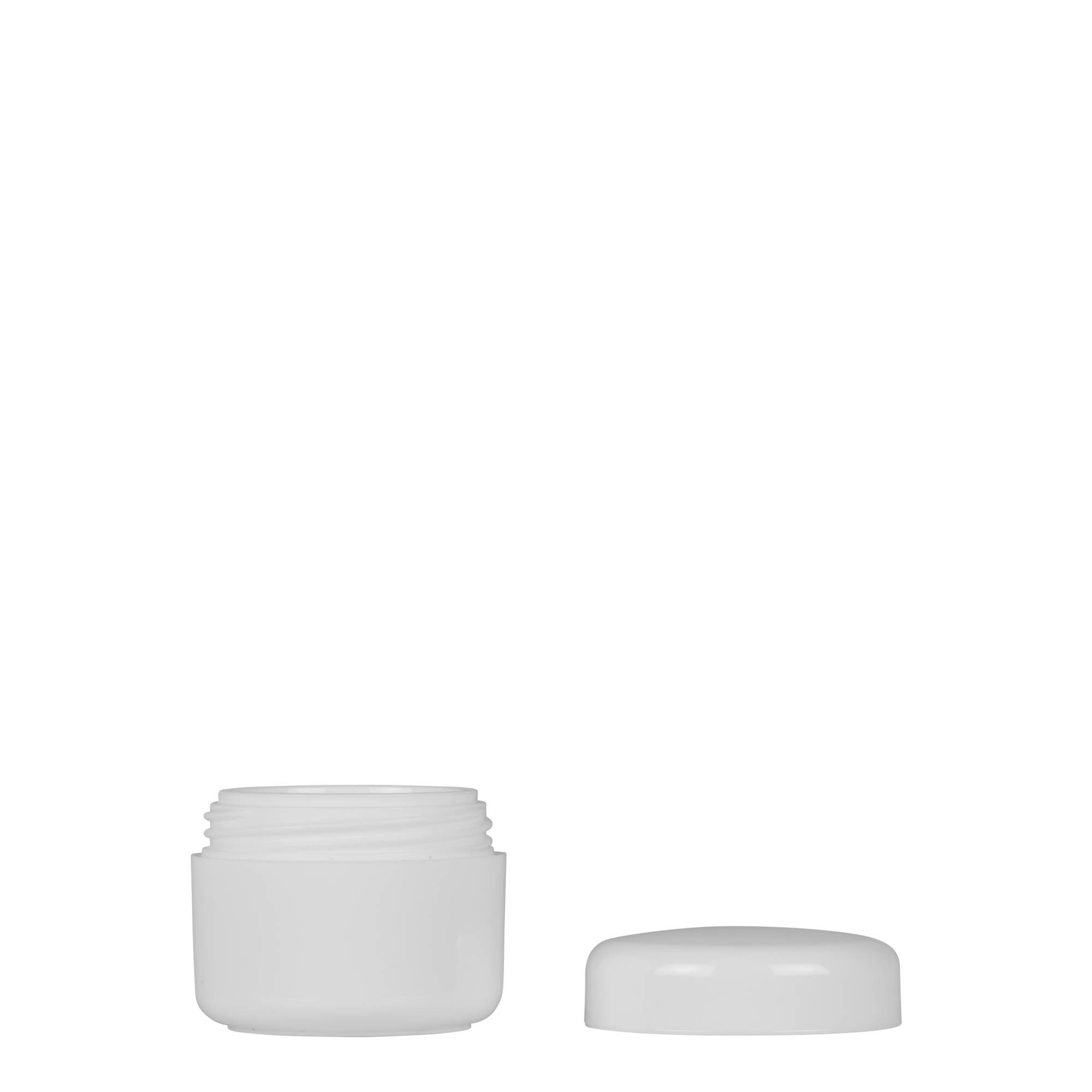 5 ml plastična posuda 'Bianca', PP, bijela, otvor: navojni zatvarač 5 ml plastična posuda 'Bianca', PP, bijela, otvor: navojni zatvarač