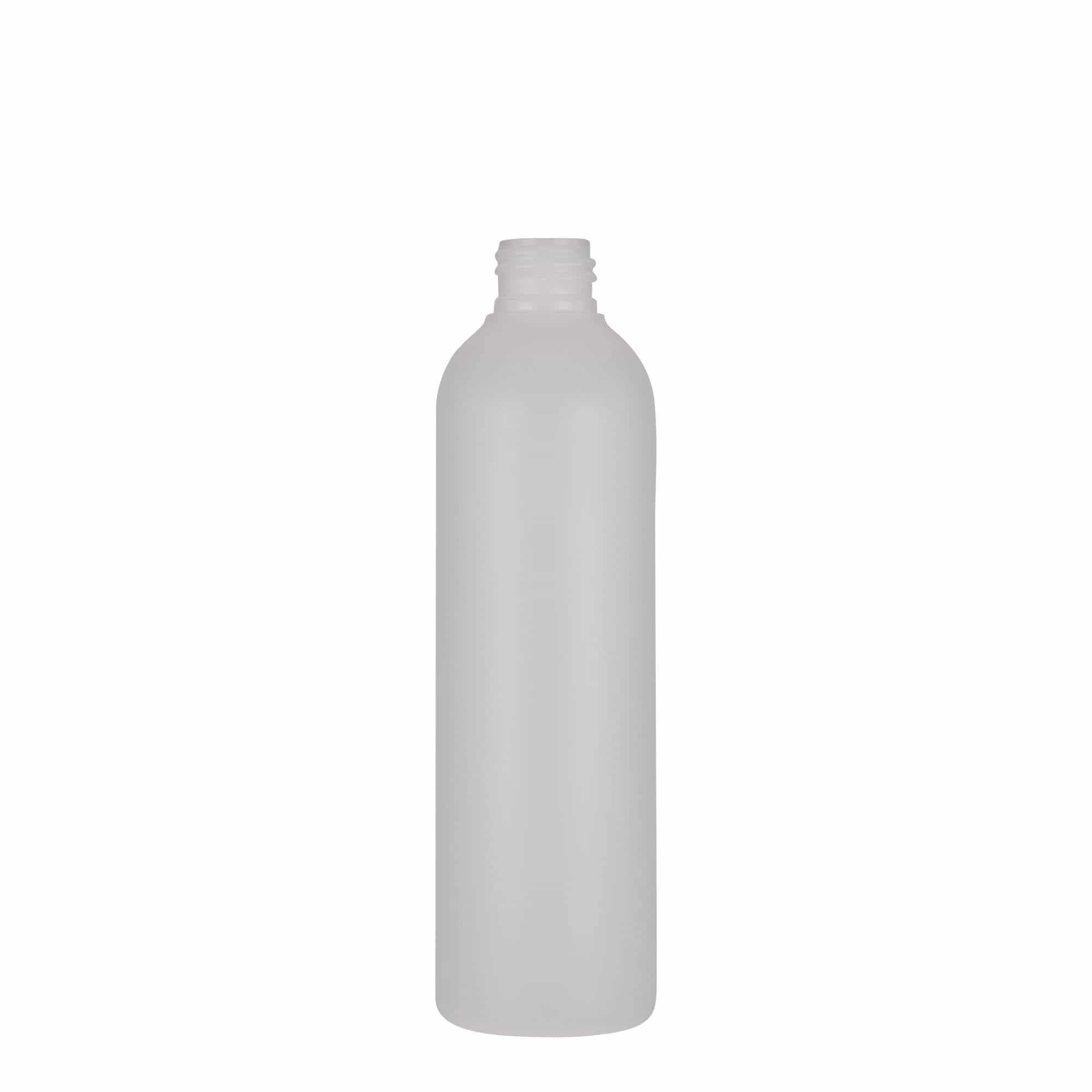 Plastična flaša 250 ml 'Tuffy', HDPE, prirodna, otvor: GPI 24/410