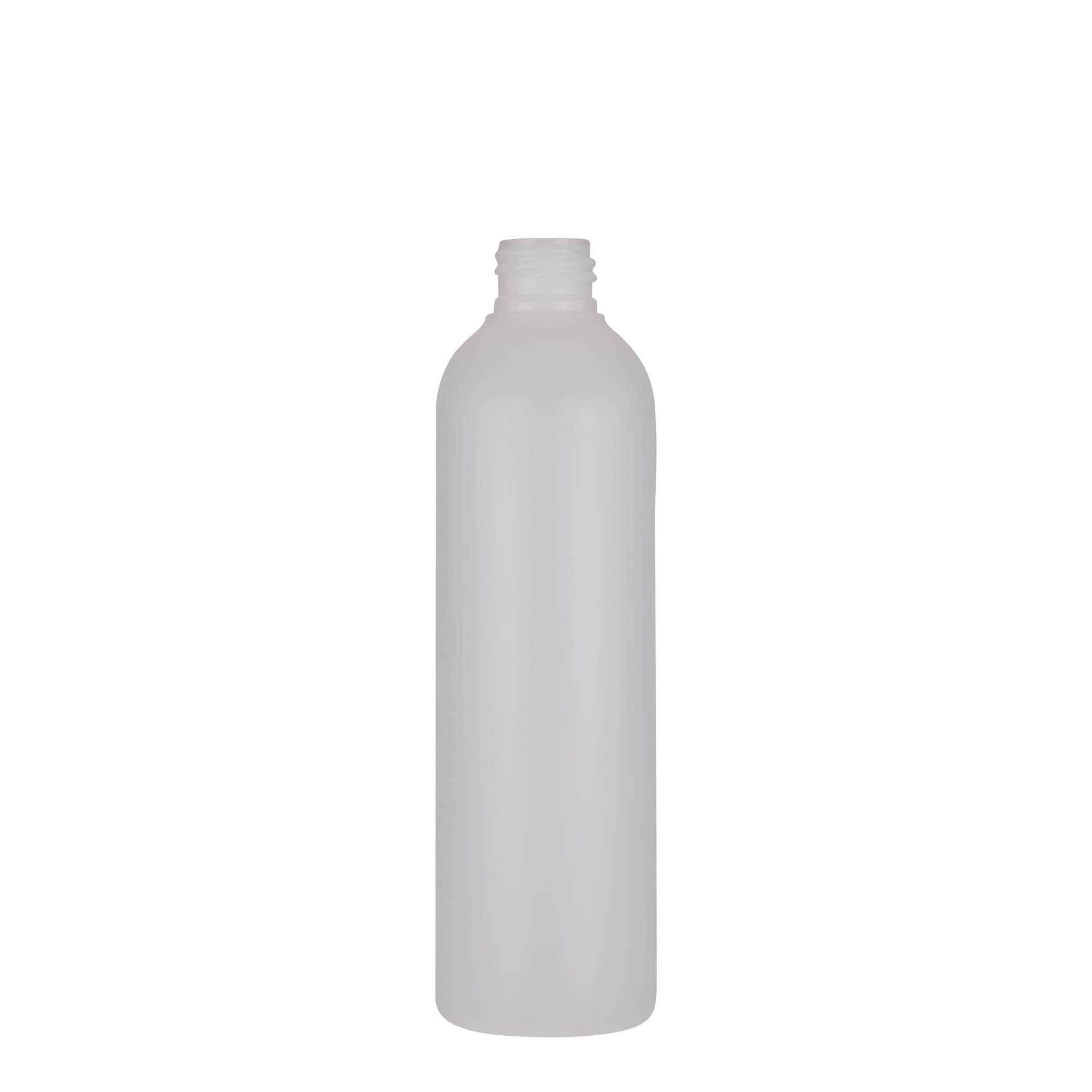 250 ml plastična boca 'Tuffy', HDPE, prirodna, grlo: 24/410