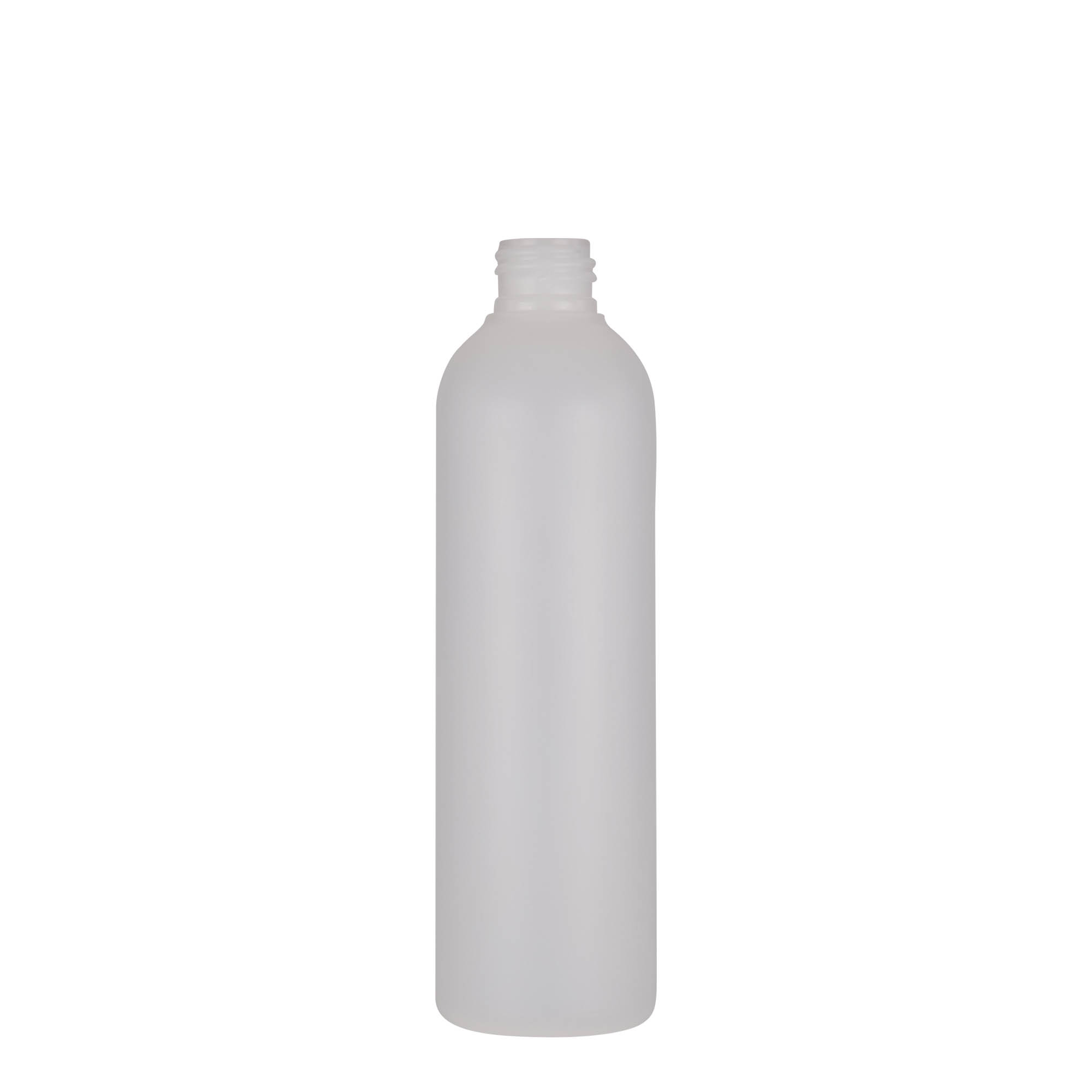 250 ml plastična boca „Tuffy“, HDPE, prirodna, grlo: 24/410