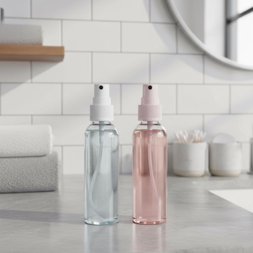 Zatvarač sa navojem, raspršivač, PP-plastika, crni, za grlo: 24/410