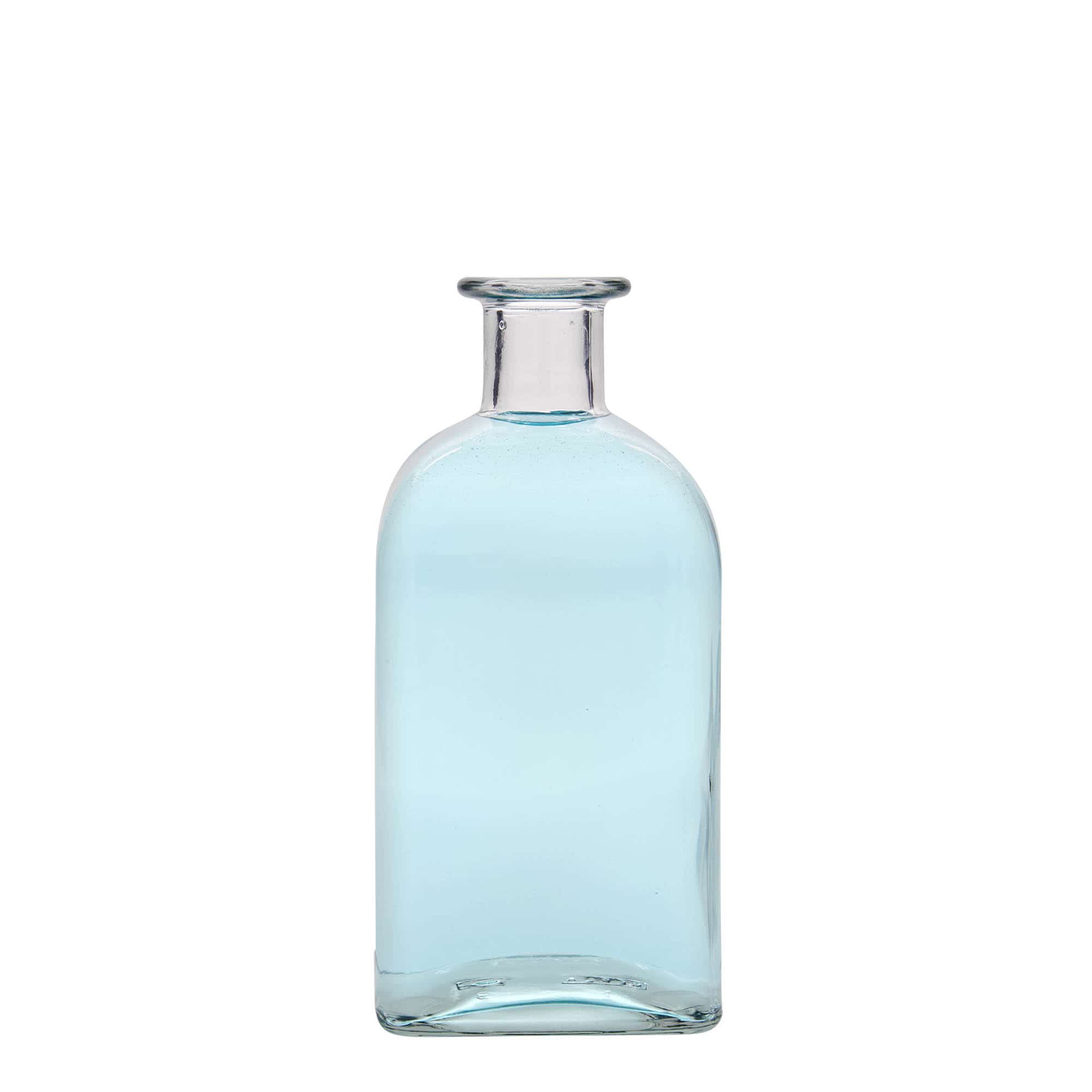 Apotekarska flaša 500 ml Carré, četvrtasto, otvor: Pluto