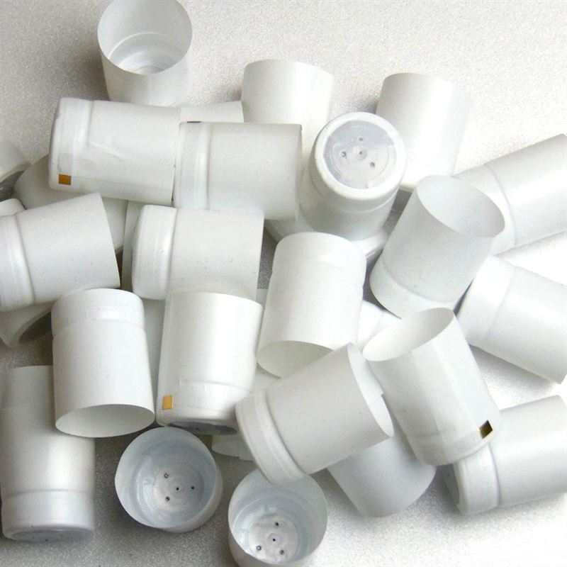 Kapica za flaše 32x41, PVC plastika, bijela