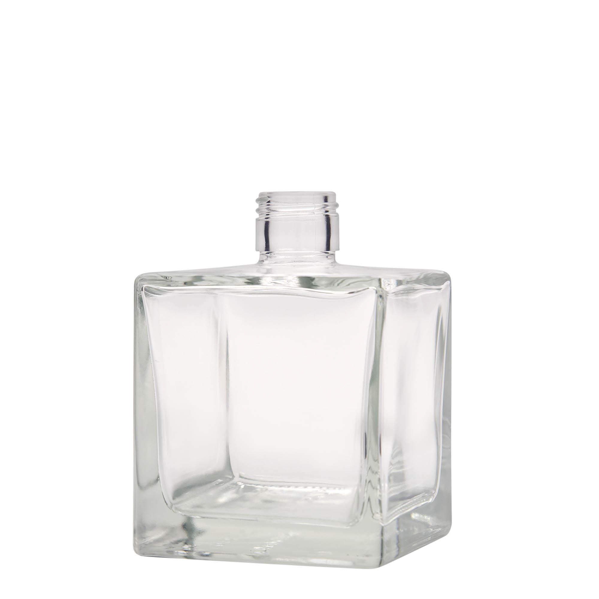 500 ml staklena boca 'Cube', kvadratna, grlo: PP 31,5